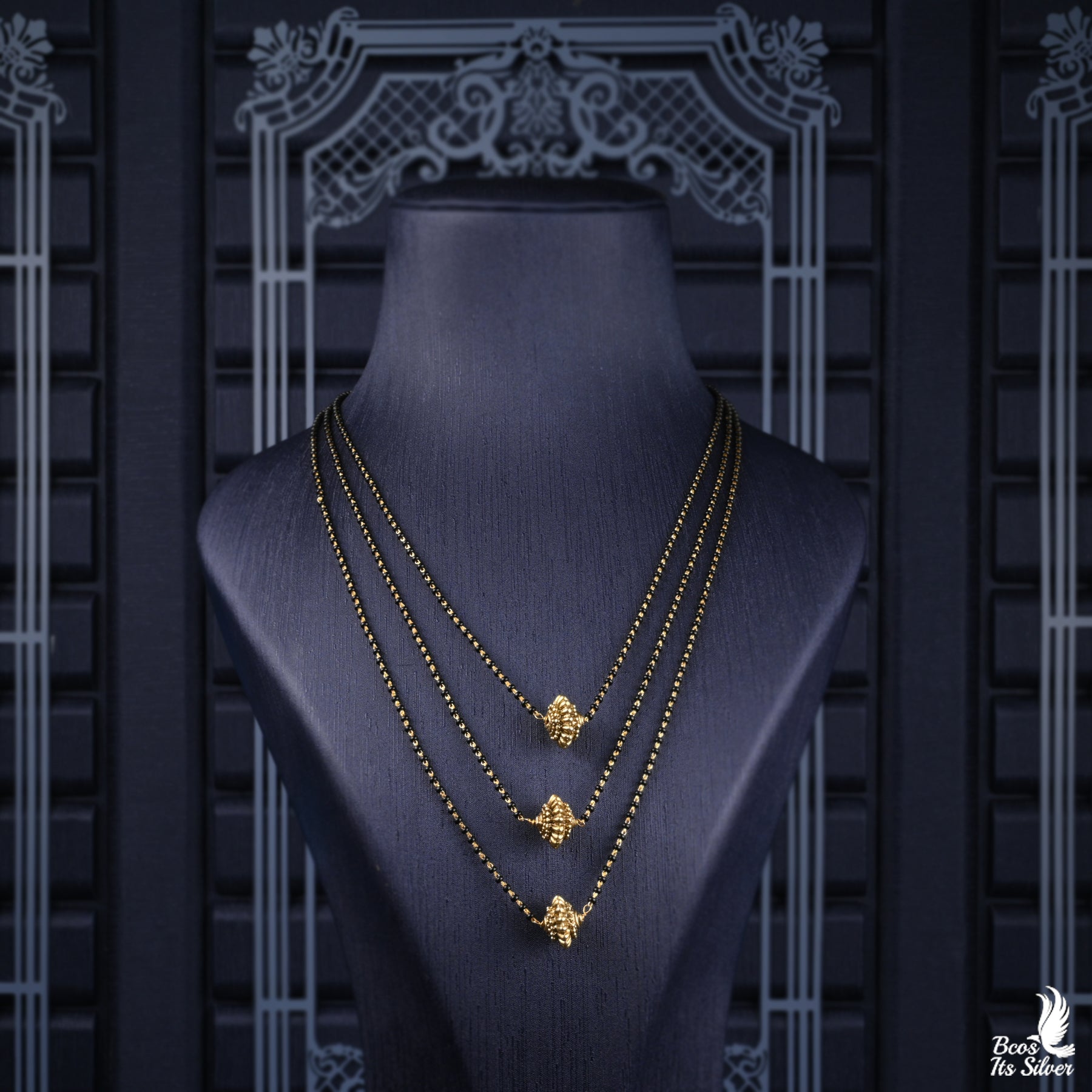 Gold Plated Mangal Sutra - 2421