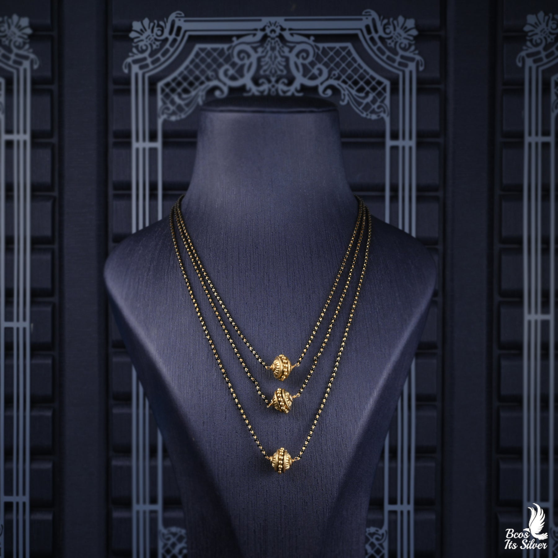 Gold Plated Mangal Sutra - 2422