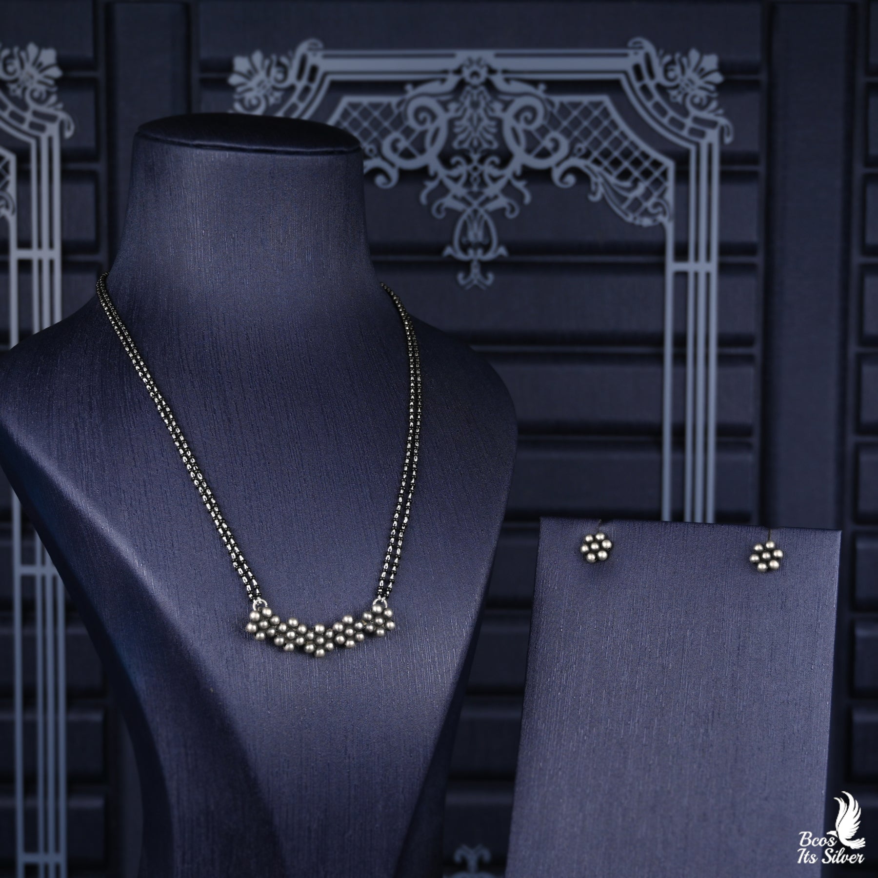 Oxidized Mangal Sutra - 2362