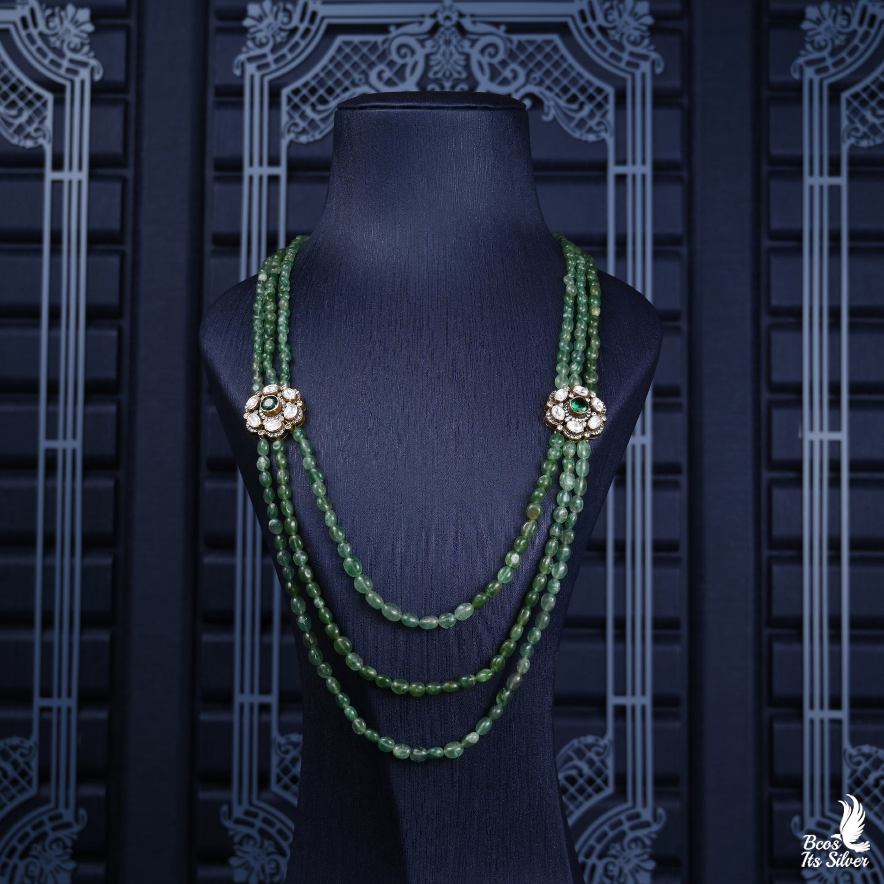 925 SILVER VICTORIAN BEADS HARAM - 2399