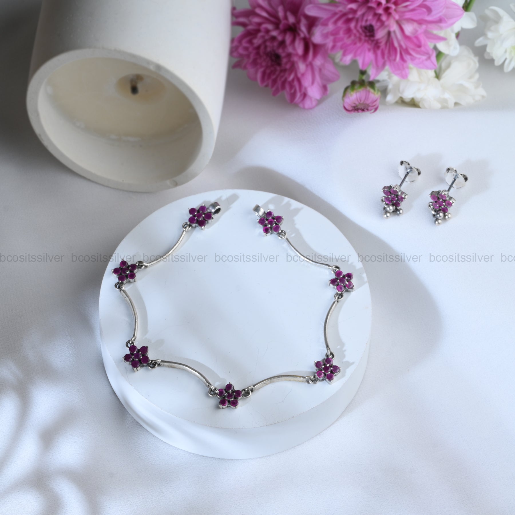 Oxidized Neckpiece - 1240