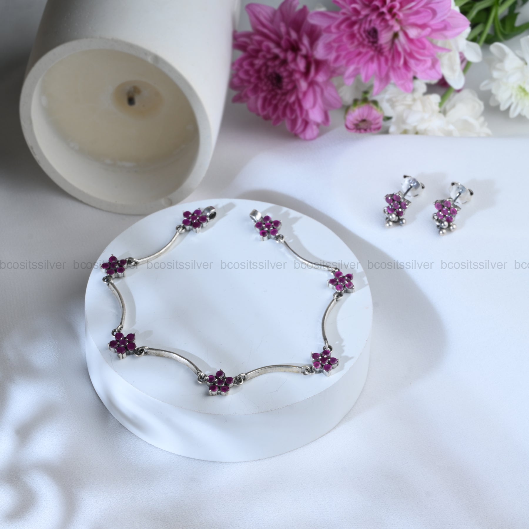 Oxidized Neckpiece - 1240