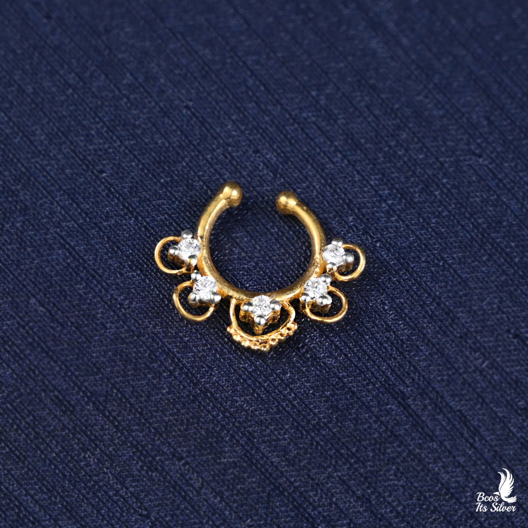 Theia Septum Pin - 2637 ( MADE TO ORDER )