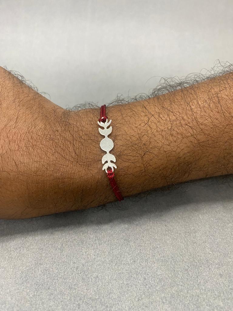 925 Silver Rakhi - 6286