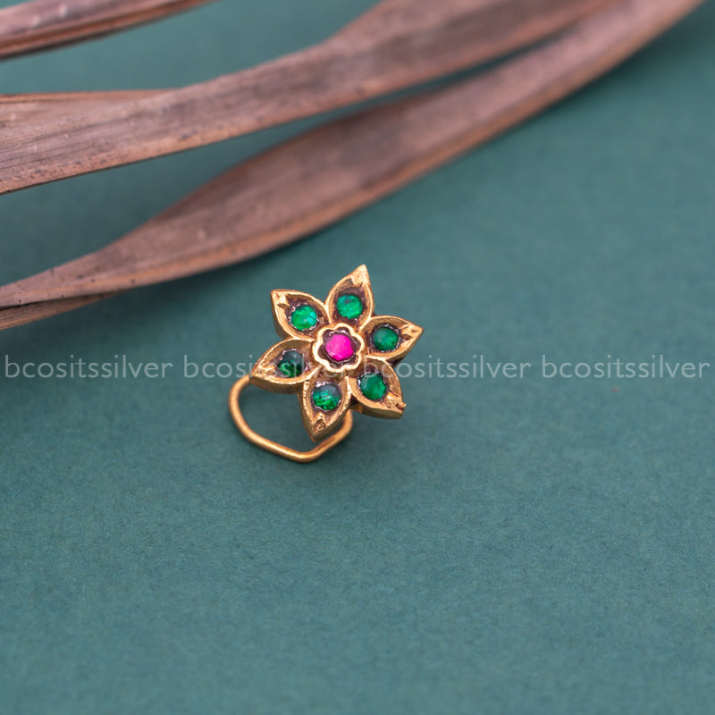 VARNARANJITA - Green and Pink Wire Type(MADE TO ORDER)