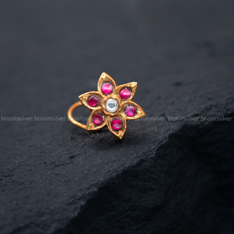 VARNARANJITA - Pink & White - 3057 Wire Type