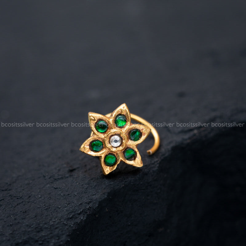 VARNARANJITA - Green & White Wire Type