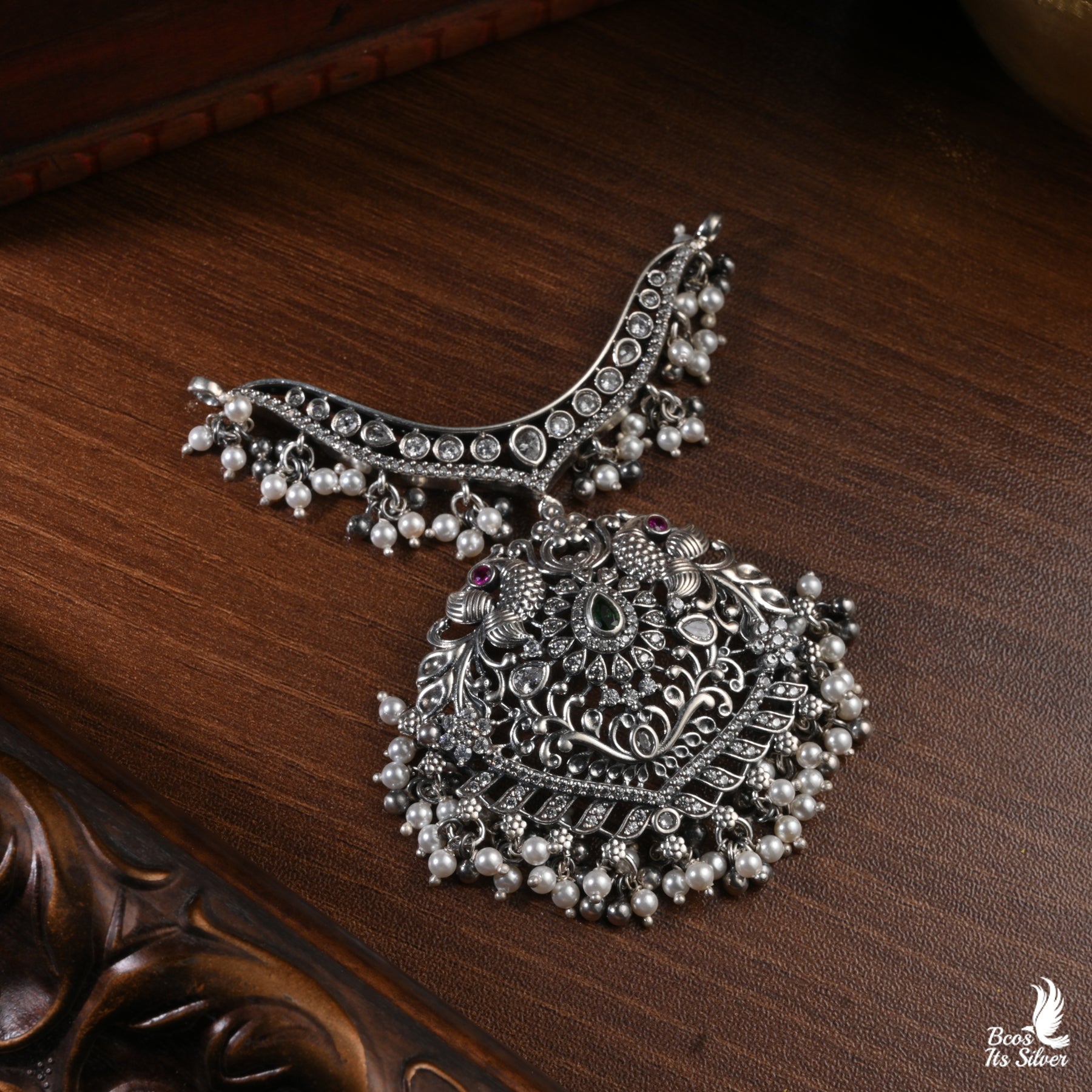 Silver Oxidized Pendants - BCOS Its Silver