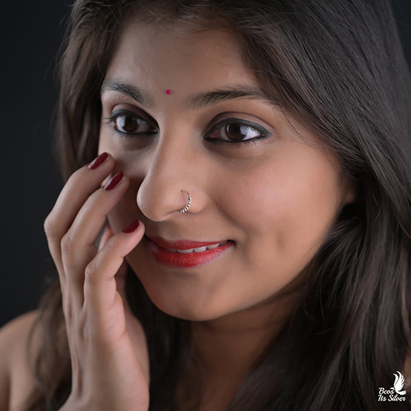 Silver Nose Ring -0202