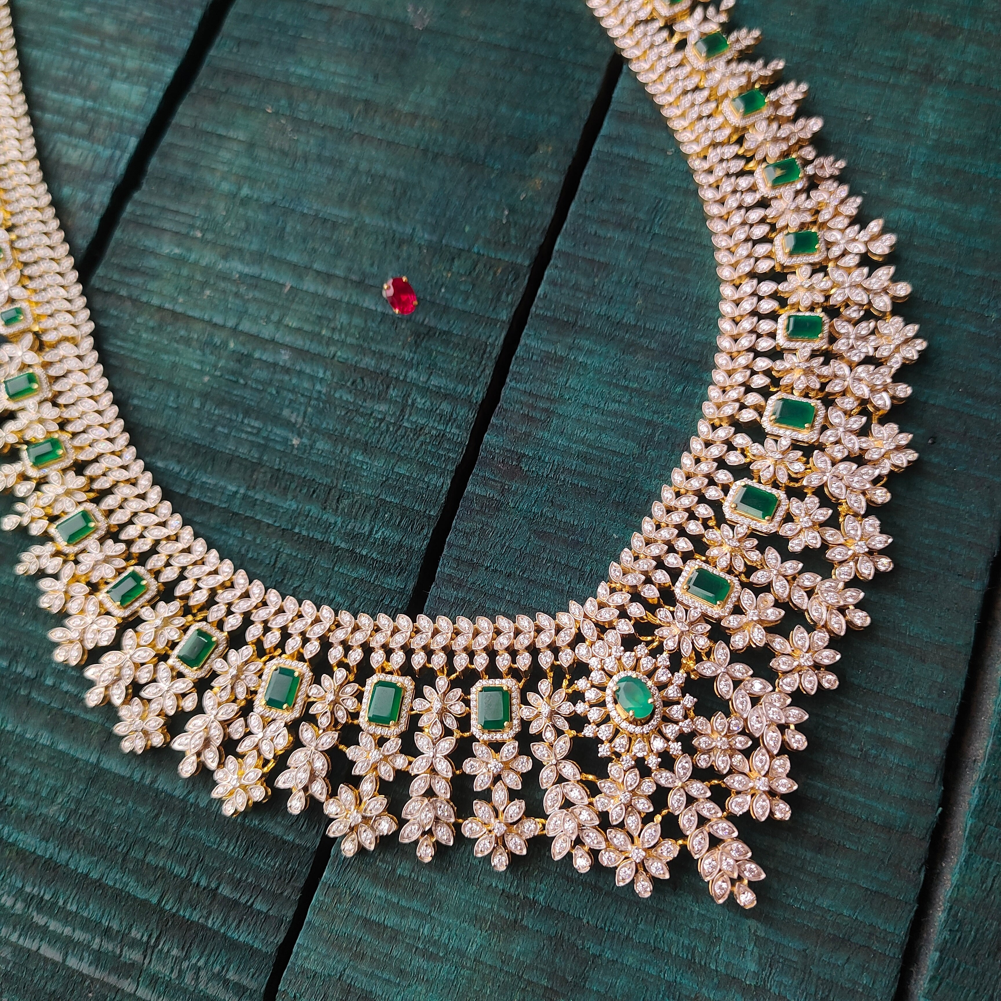 925 Silver Diamond Look Haram - 0084 - BCOS Its Silver