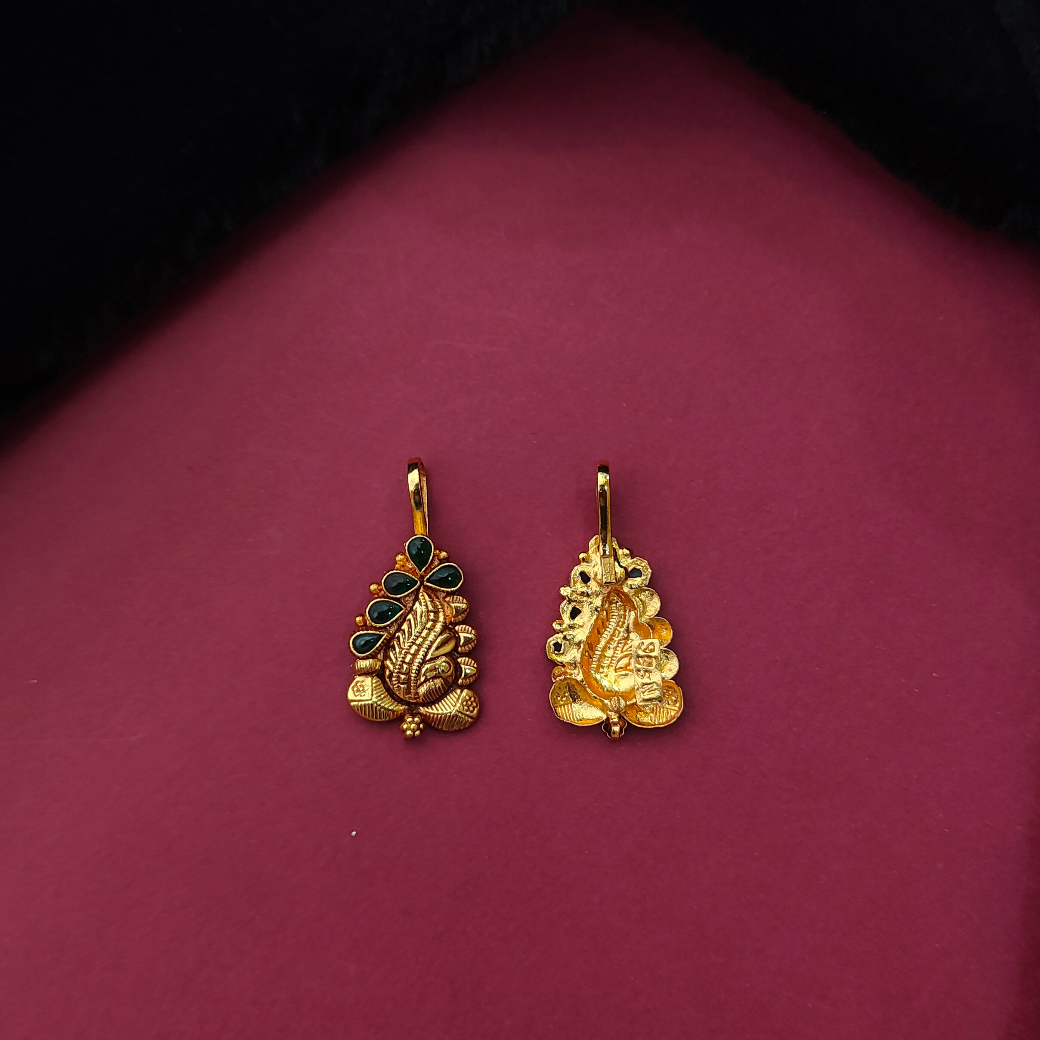925 SilverGold Plated Bugadi  -0101
