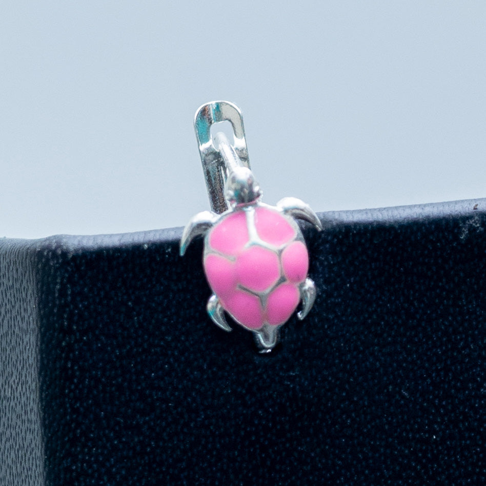 925 Silver Cute Tortoise Ear stud- 8960