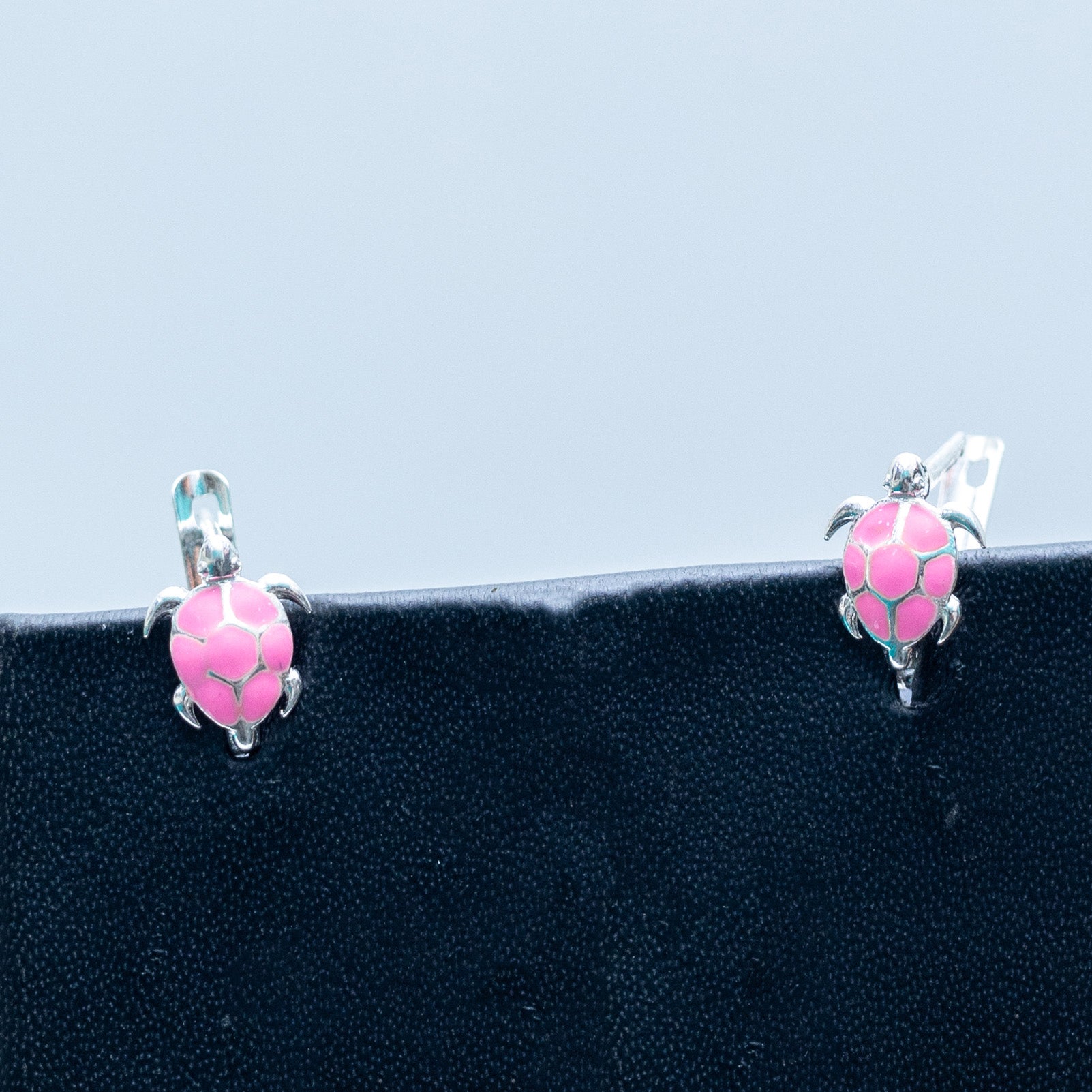 925 Silver Cute Tortoise Ear stud- 8960