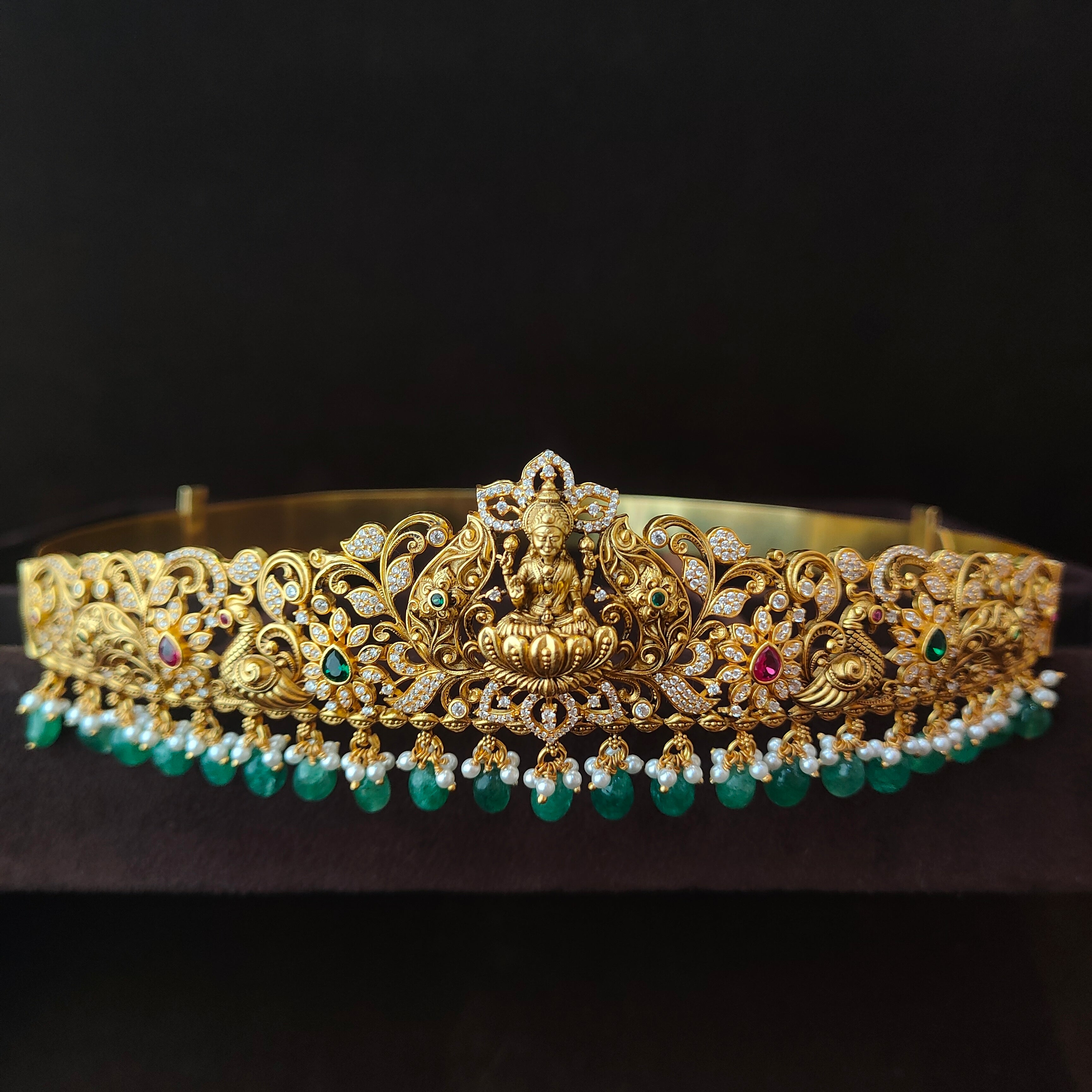 Pure 925 Silver Nakshi Waist Belt -0074 (FOR KIDS)