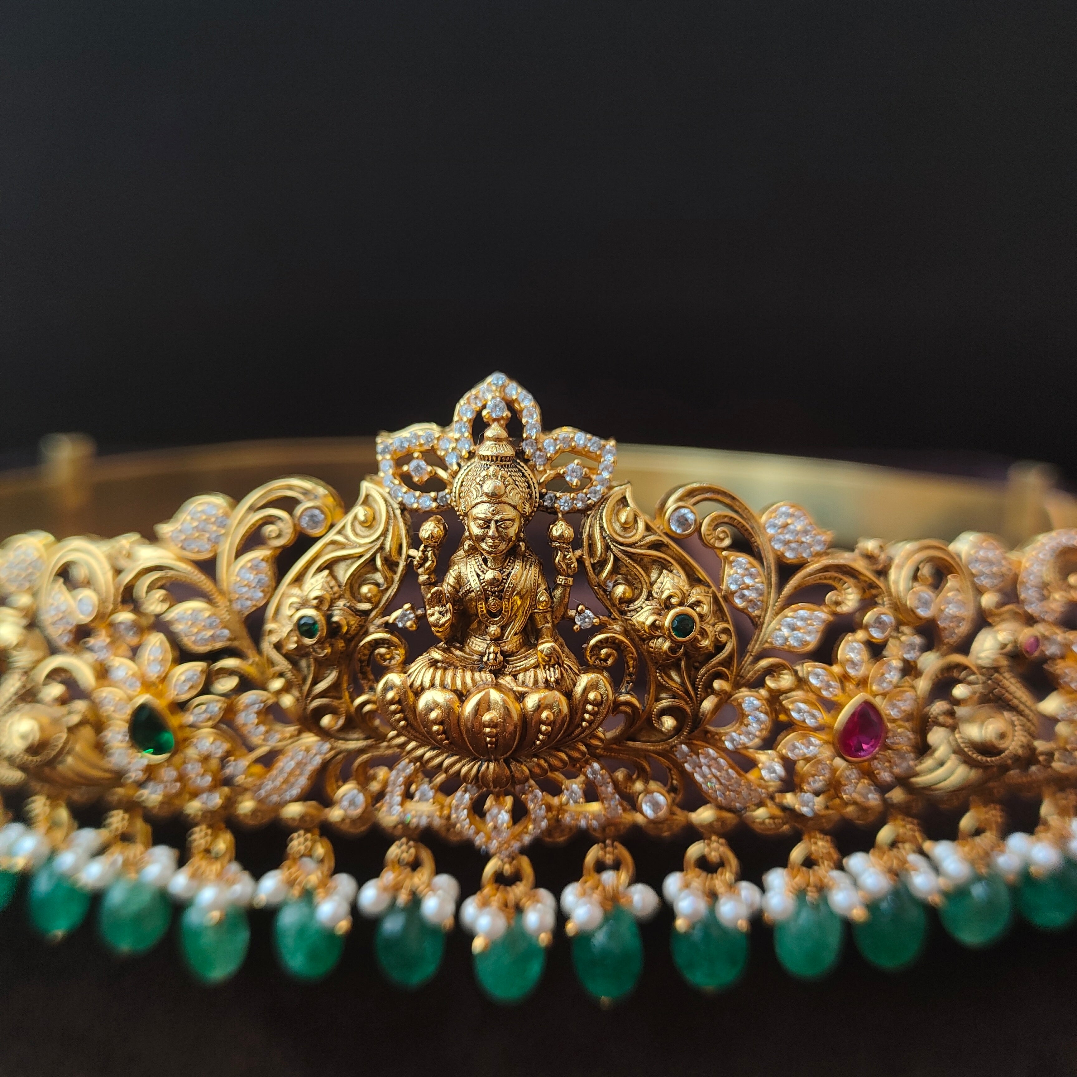 Pure 925 Silver Nakshi Waist Belt -0074 (FOR KIDS)