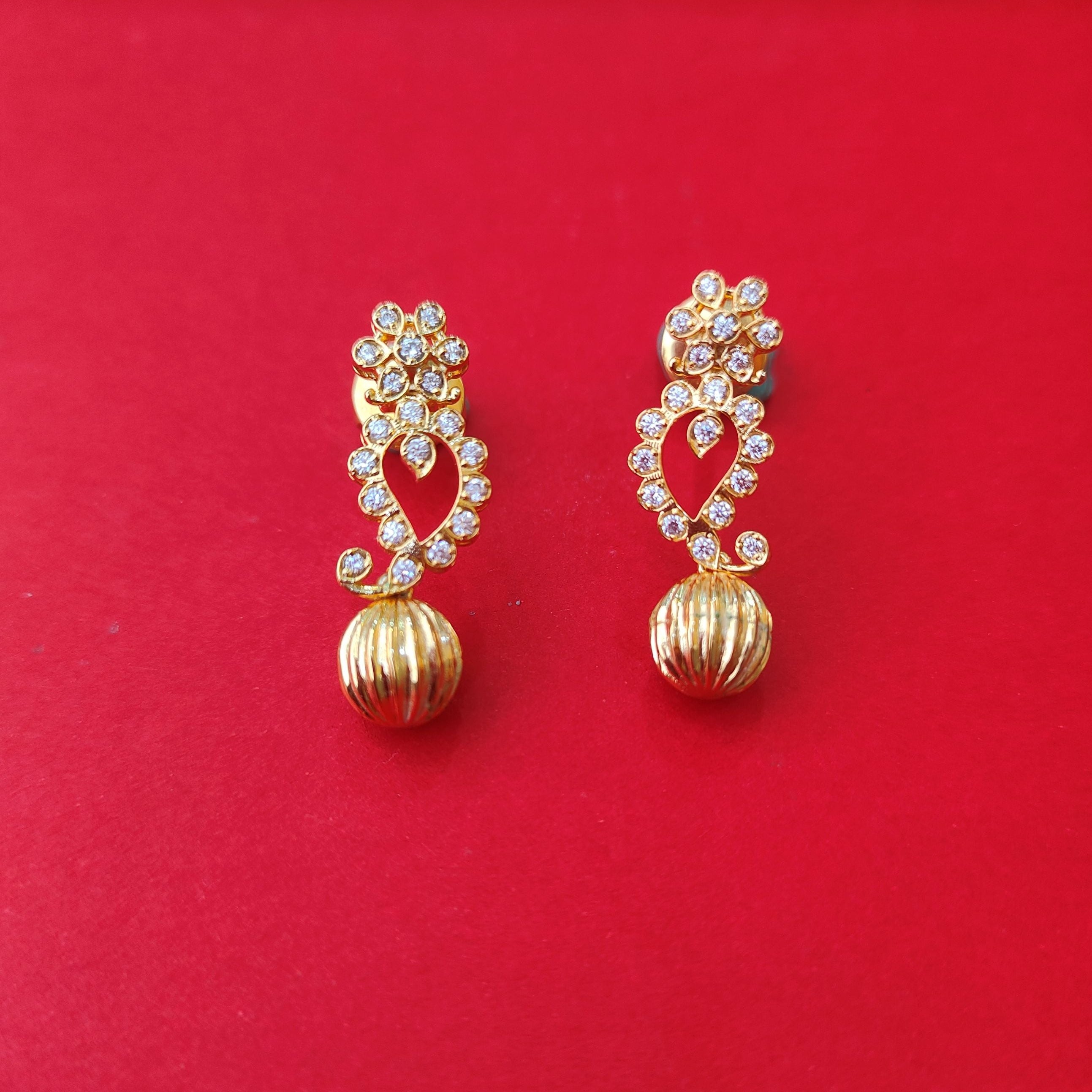 925 Silver Victorian Earring-0957
