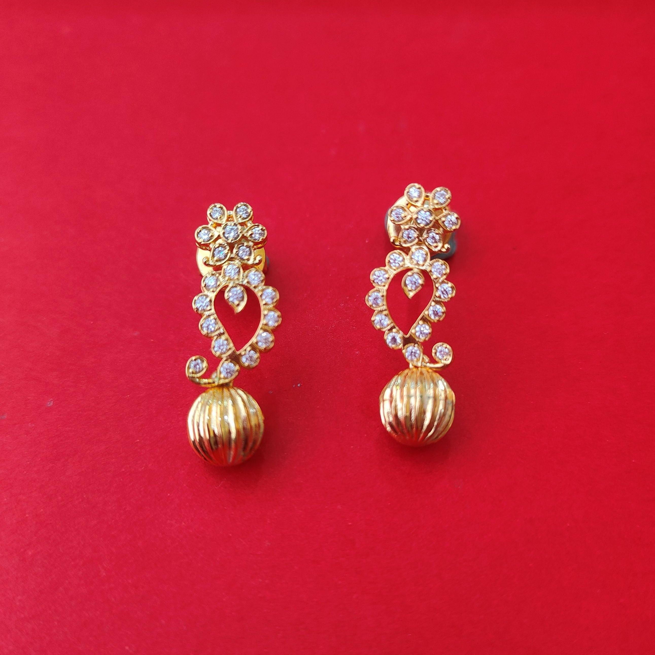 925 Silver Victorian Earring-0957