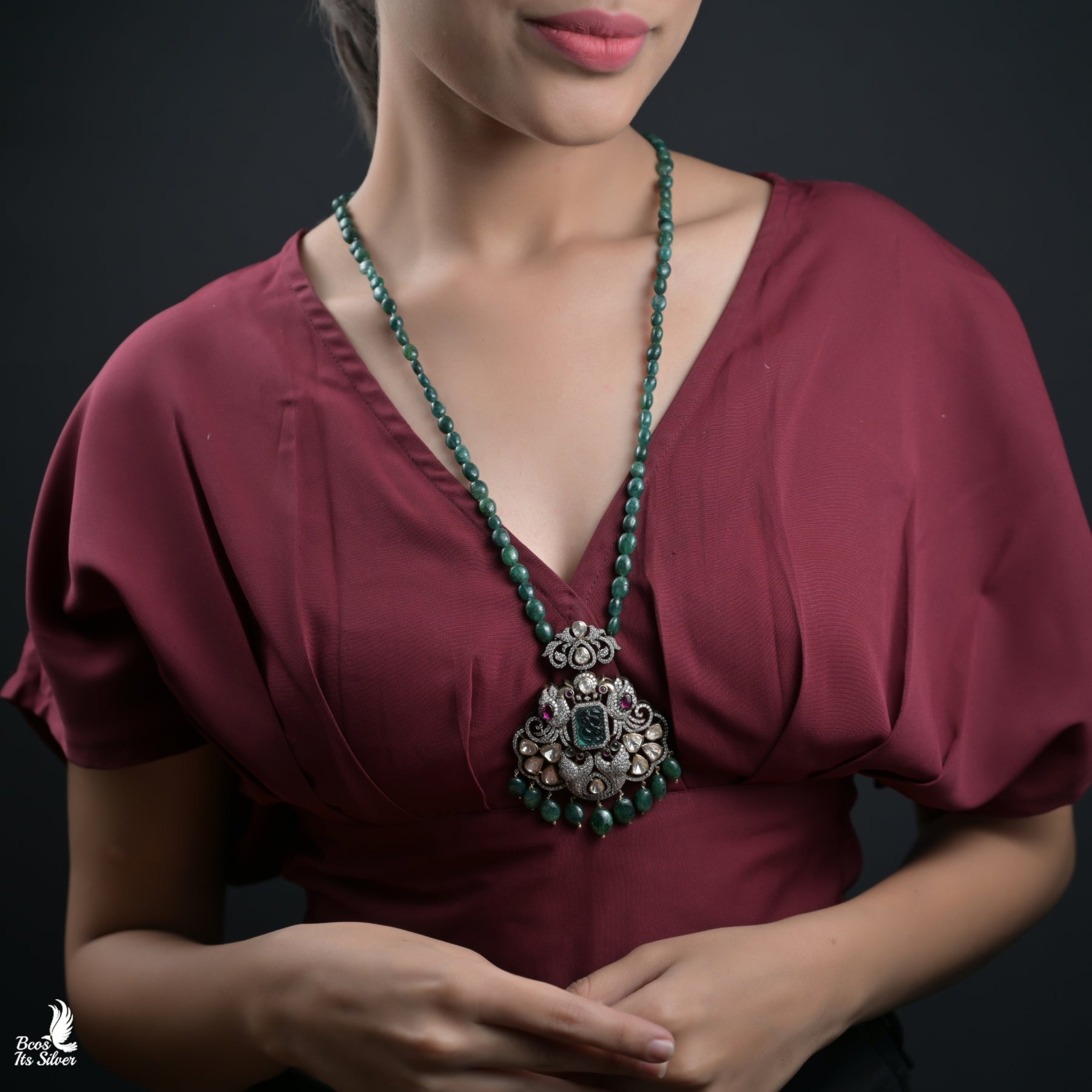 925 Silver Victorian Haram - 2844