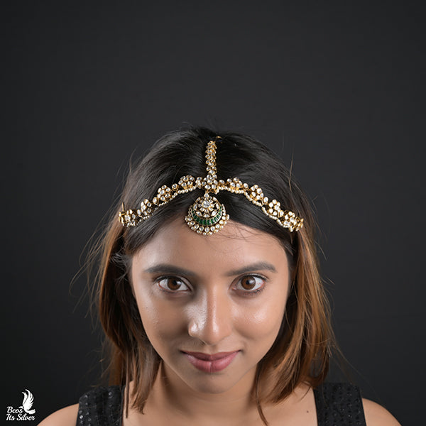 925 Silver Victorian Mathapatti  -0913