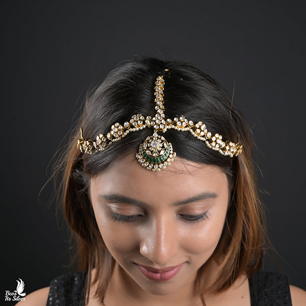 925 Silver Victorian Mathapatti  -0913