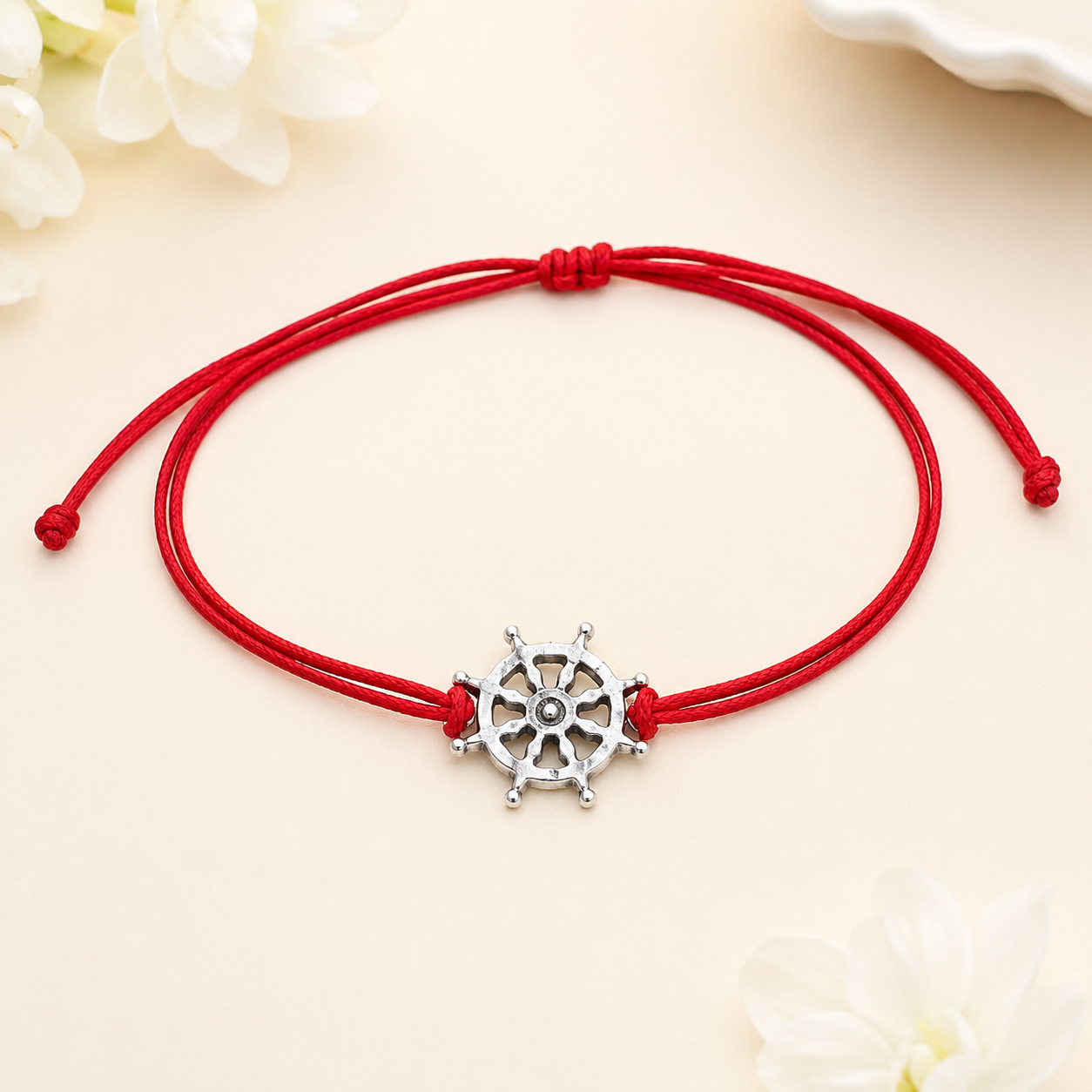 925 Silver Chakra Rakhi — 6290