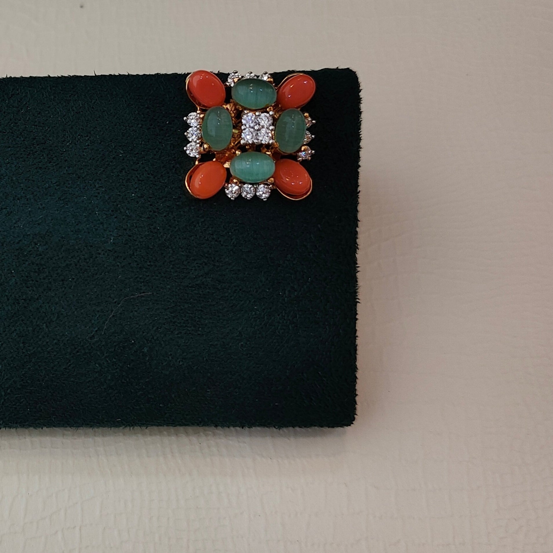 925 Silver Floral Earstud -1481