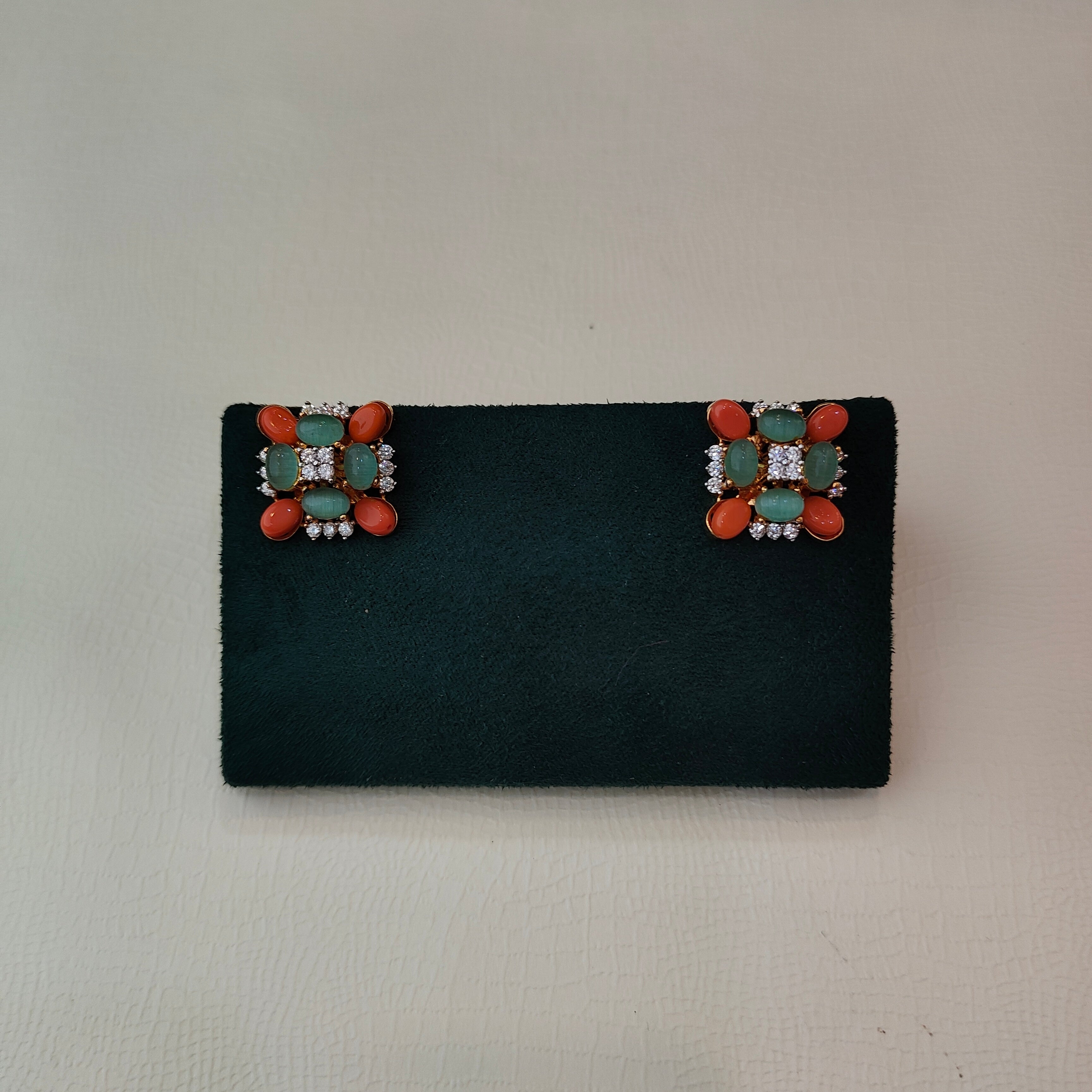 925 Silver Floral Earstud -1481