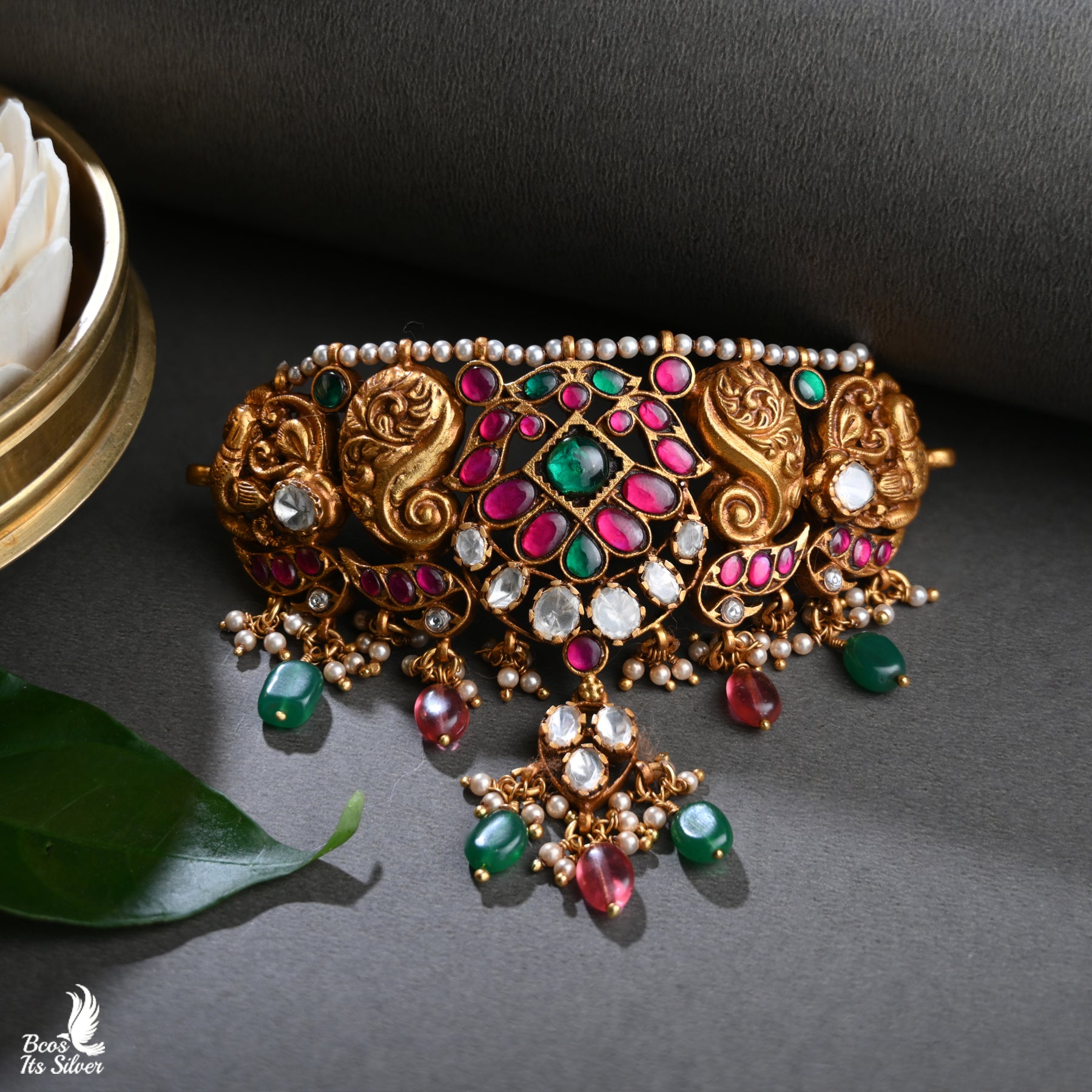 Gold Plated Nakash Choker - 3741