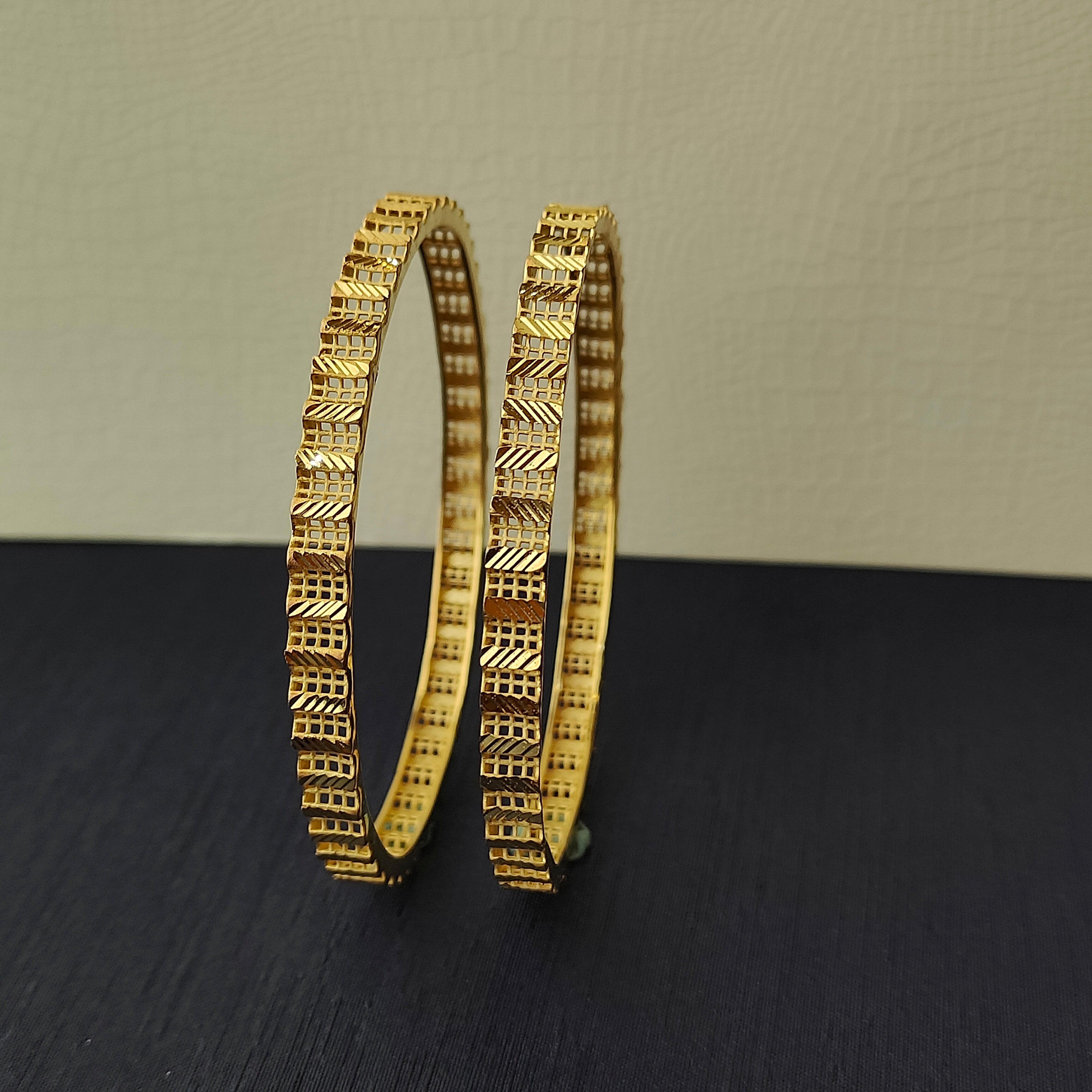 925 Silver Plain Turkish Bangle-1367 - Size 2.6