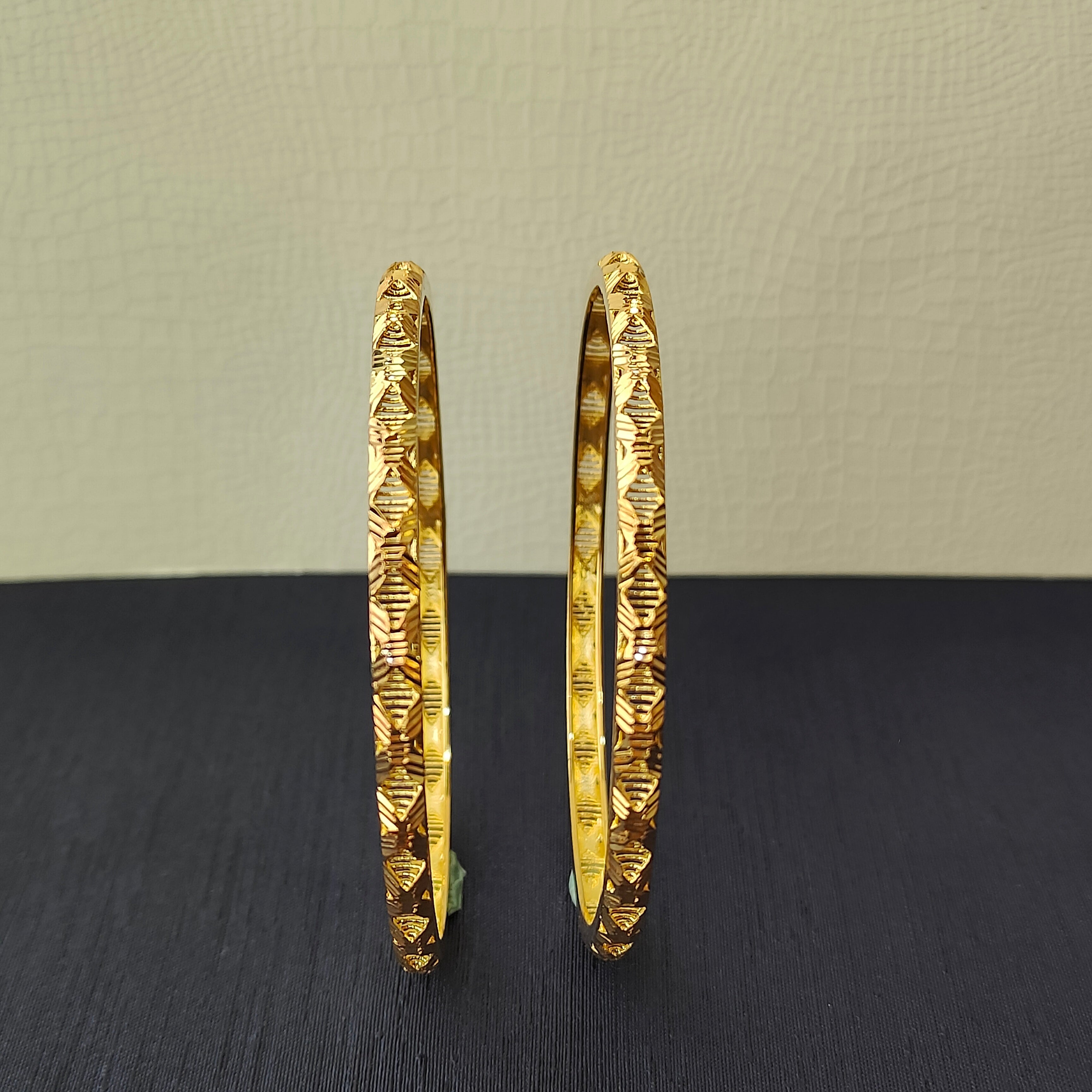 925 Silver Plain Turkish Bangle-1363 - Size 2.6