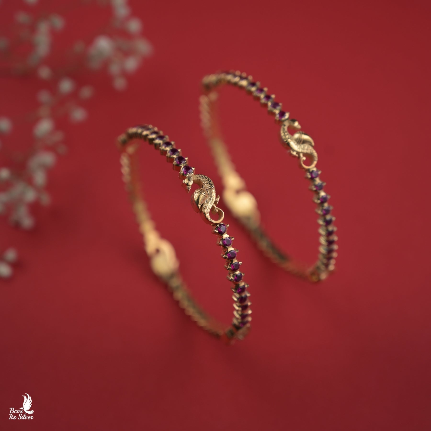 Gold plated Bangle - 6939