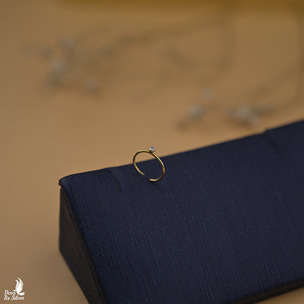 Gold plated NoseRing -0207
