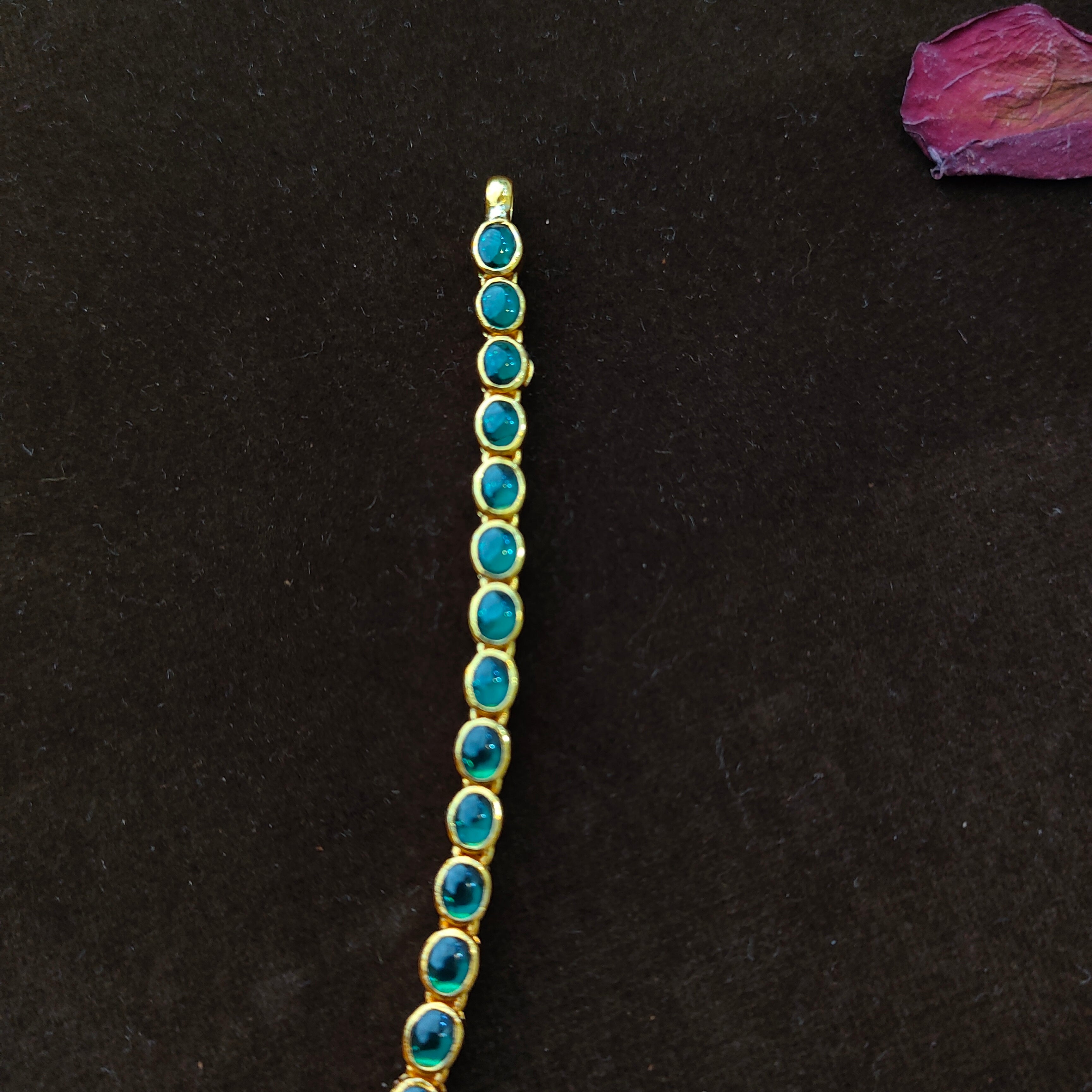 925 Gold Plated Reversable Neckpiece -1386