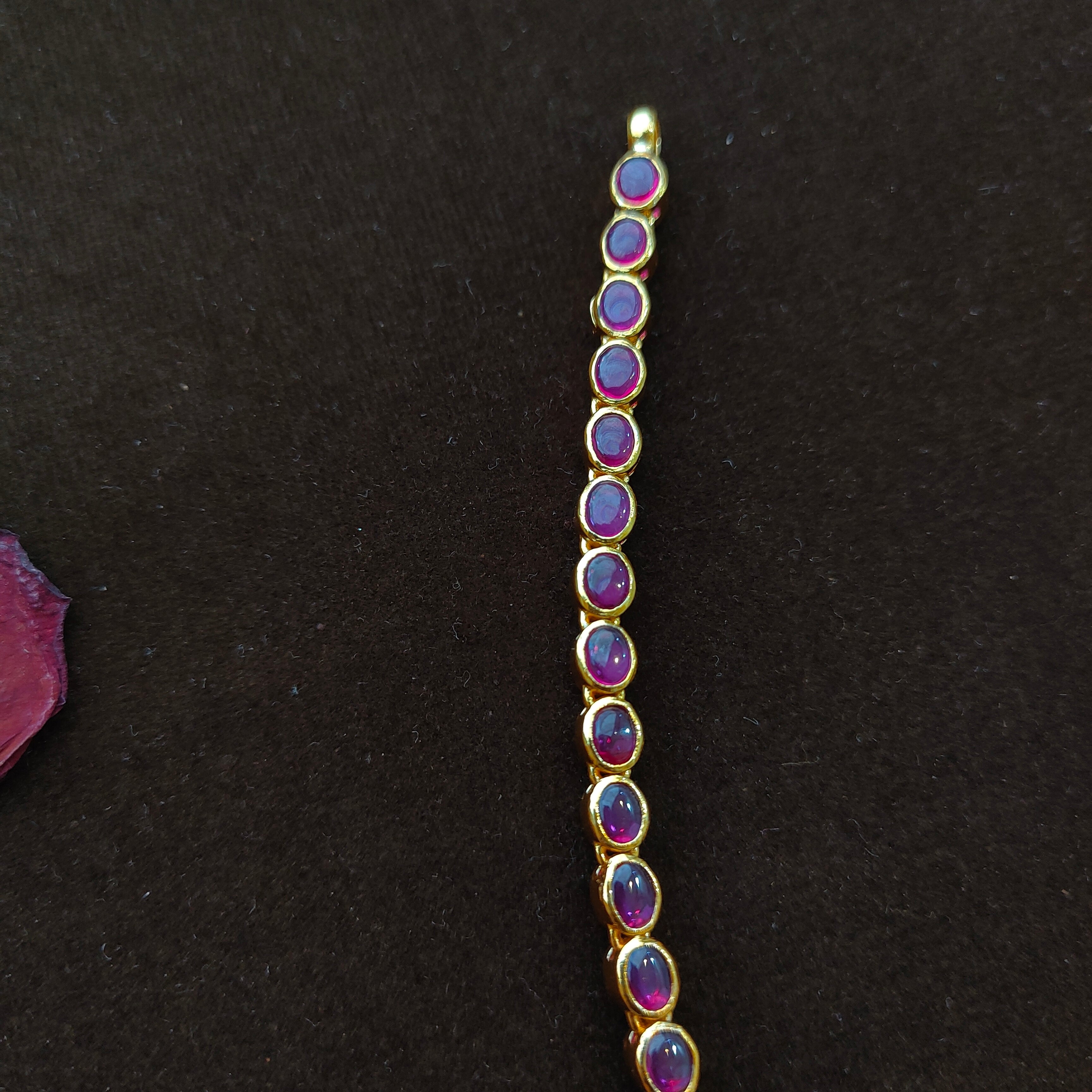 925 Gold Plated Reversable Neckpiece -1386