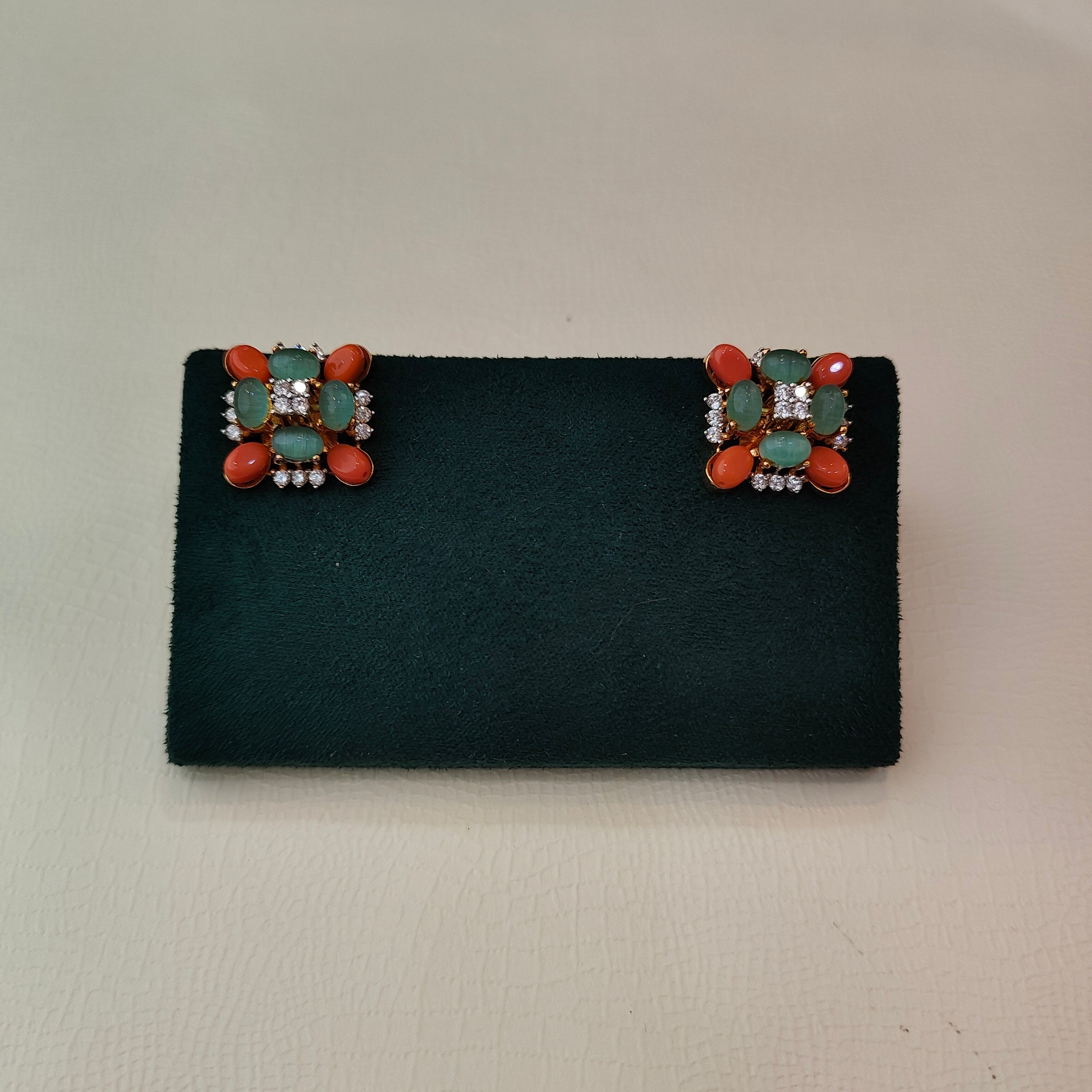 925 Silver Floral Earstud -1481