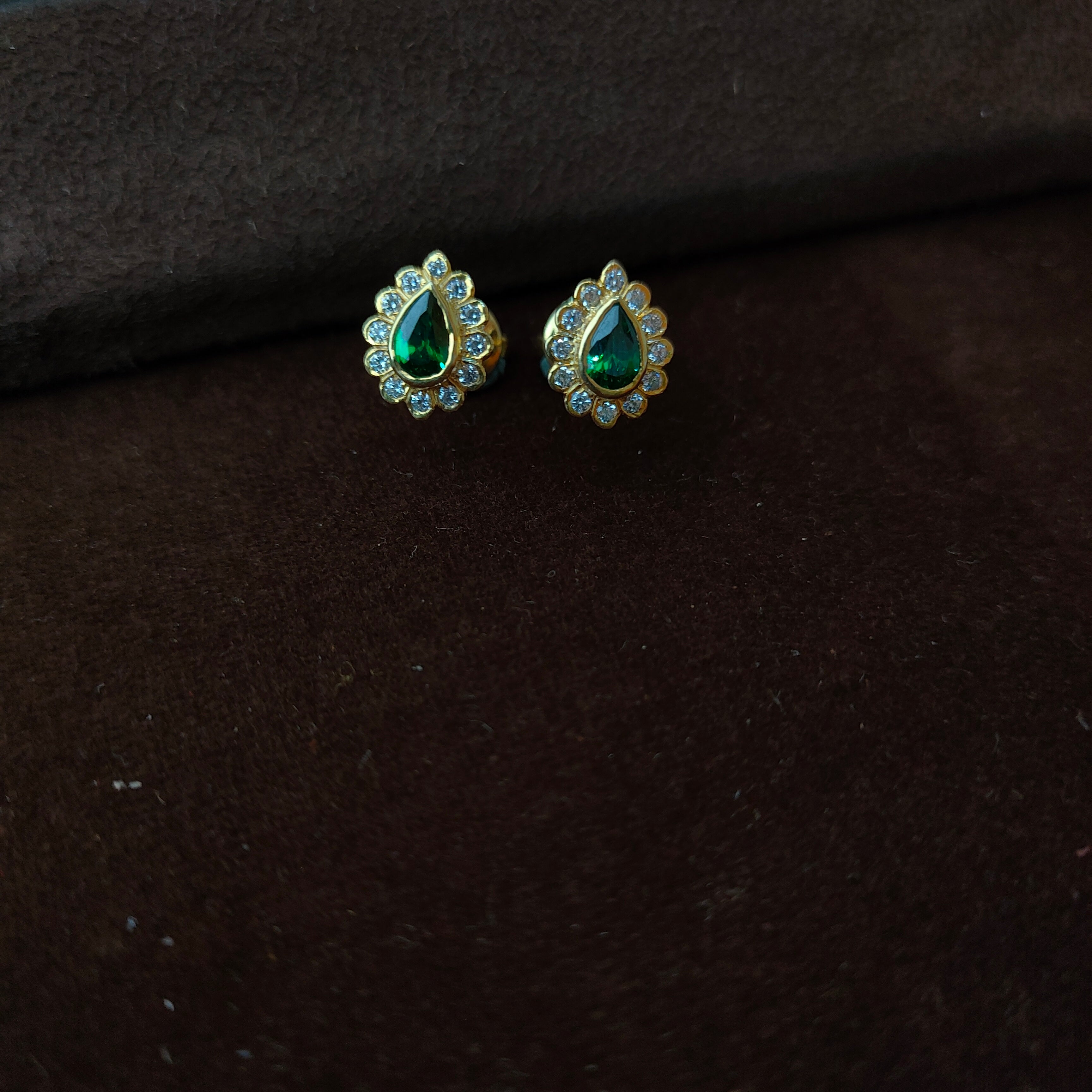 925 Gold plated Earstud-5565