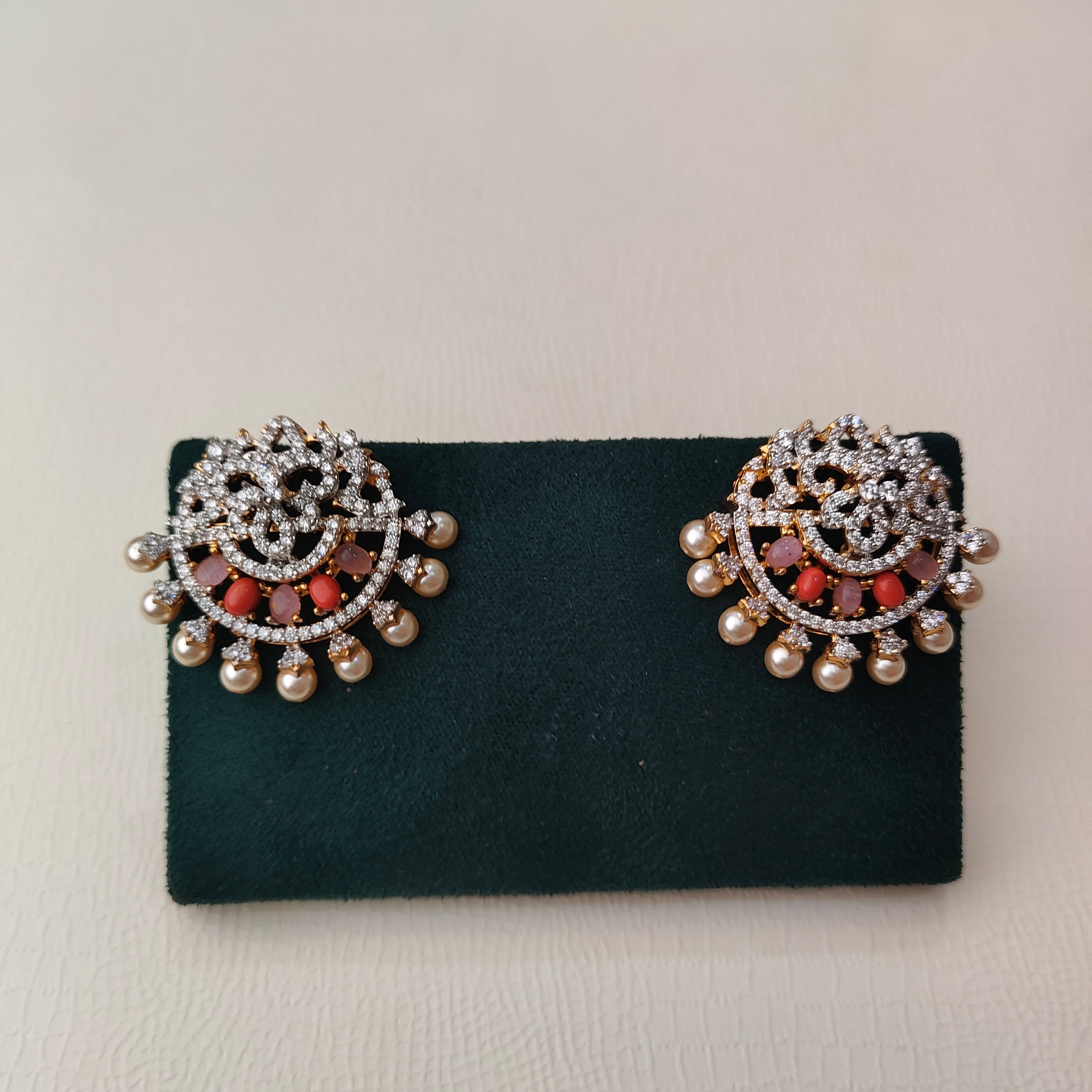 925 Silver Floral Earstud -1480