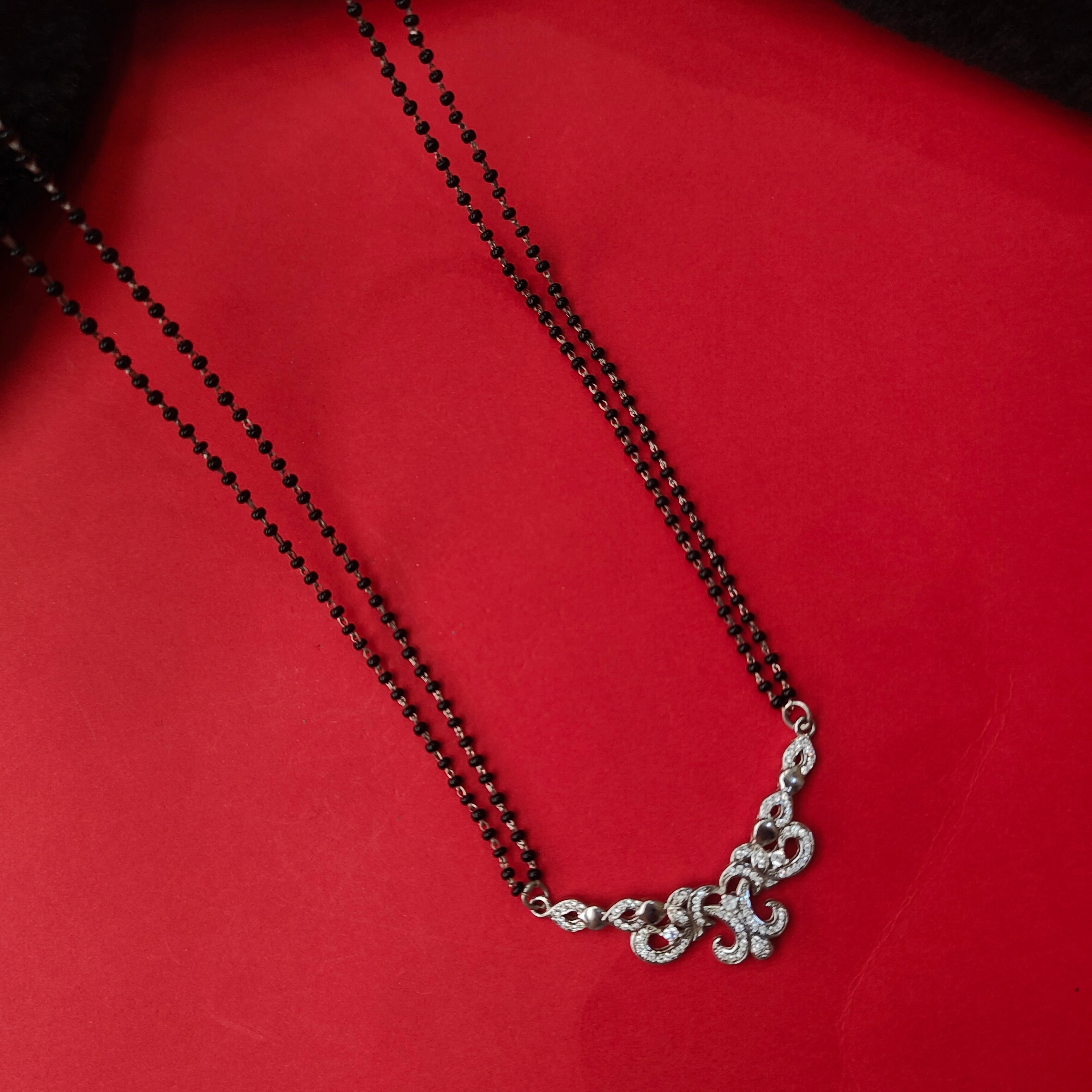 Pure 925 Silver Mangala Suthra-0771