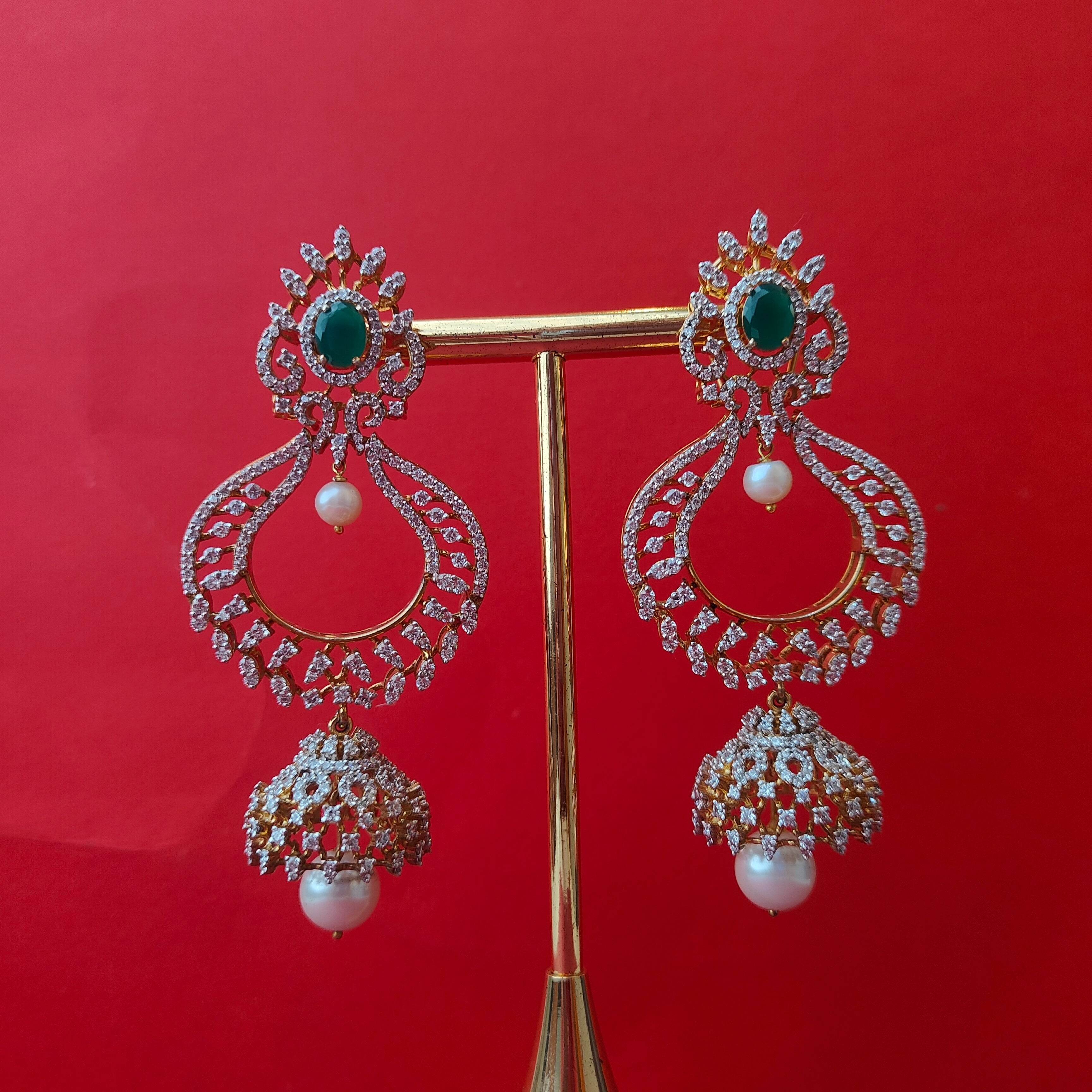 Theia Gold Plated jhumka-5024