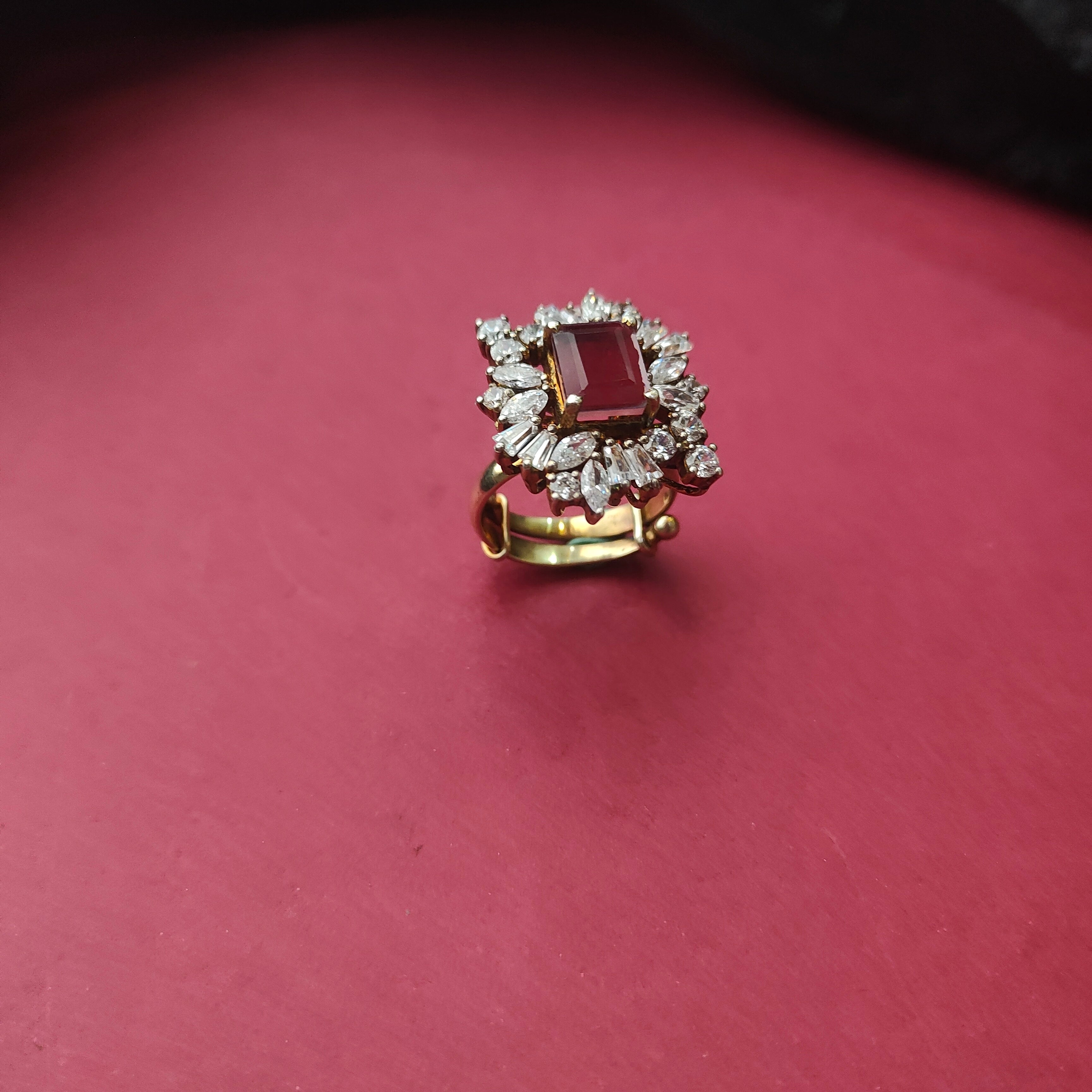 925 Silver Victorian finger ring - 0593