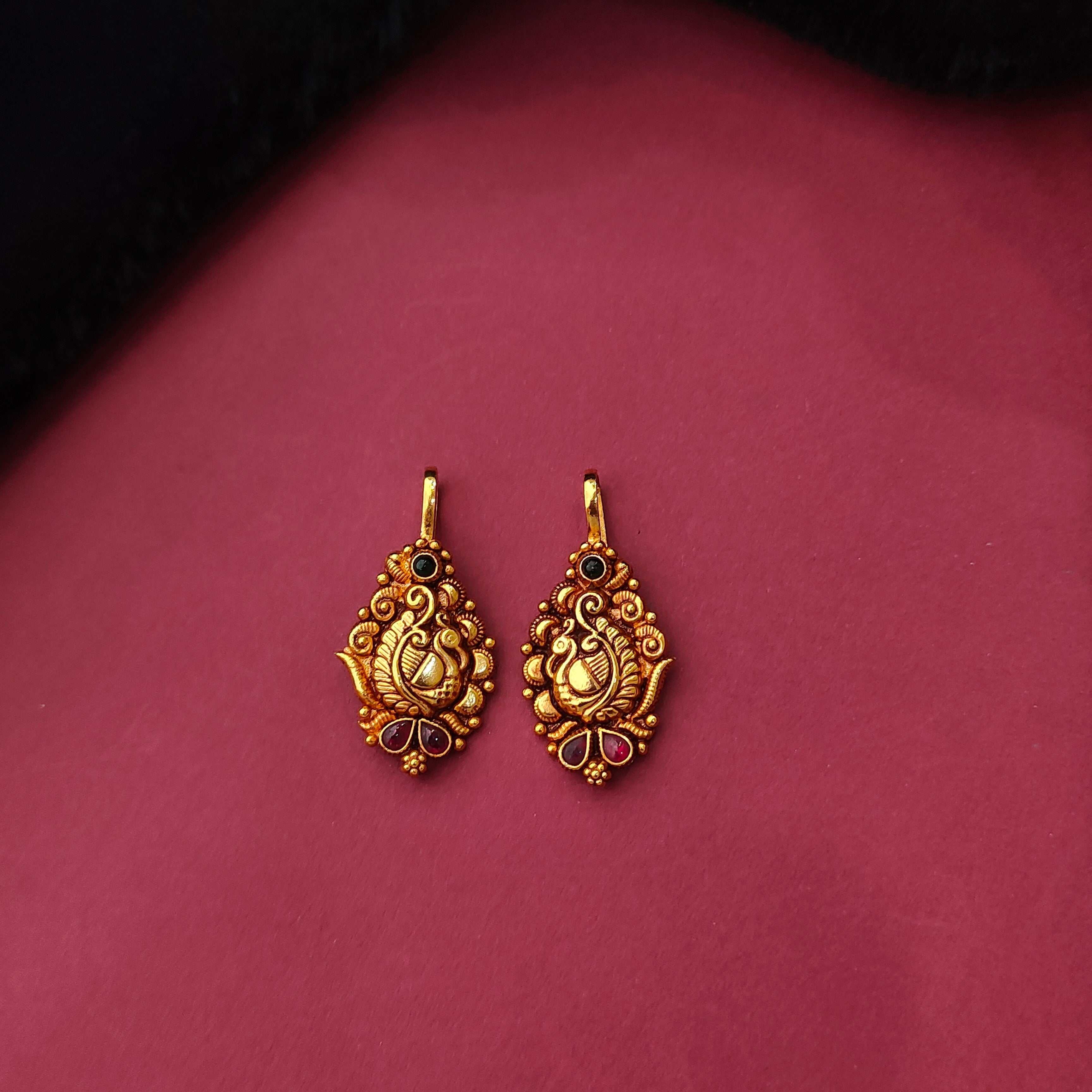 925 Silver Gold Plated BUGUDI -0113