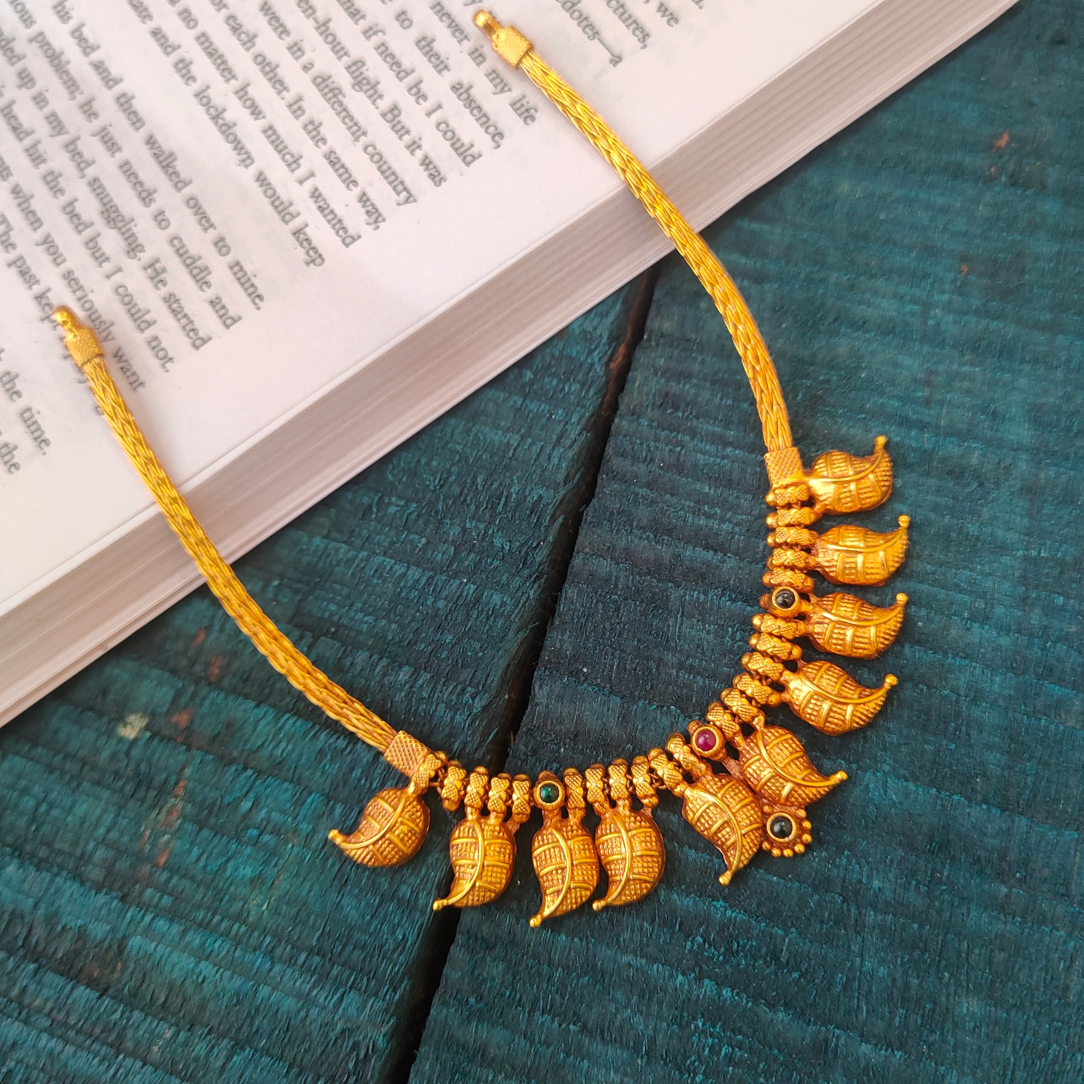 925 Silver Antique Necklace -0525