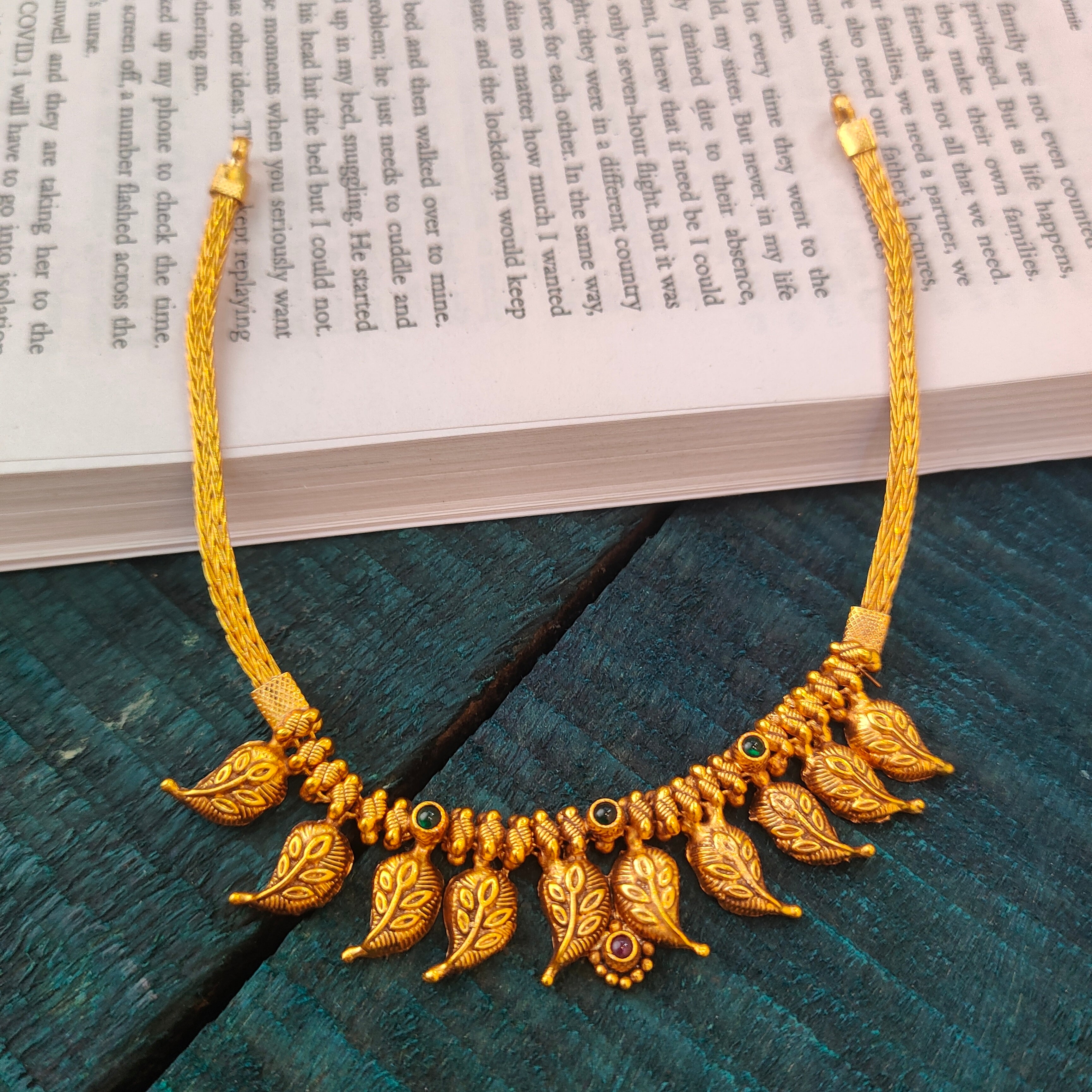 925 Silver Antique Necklace -0524