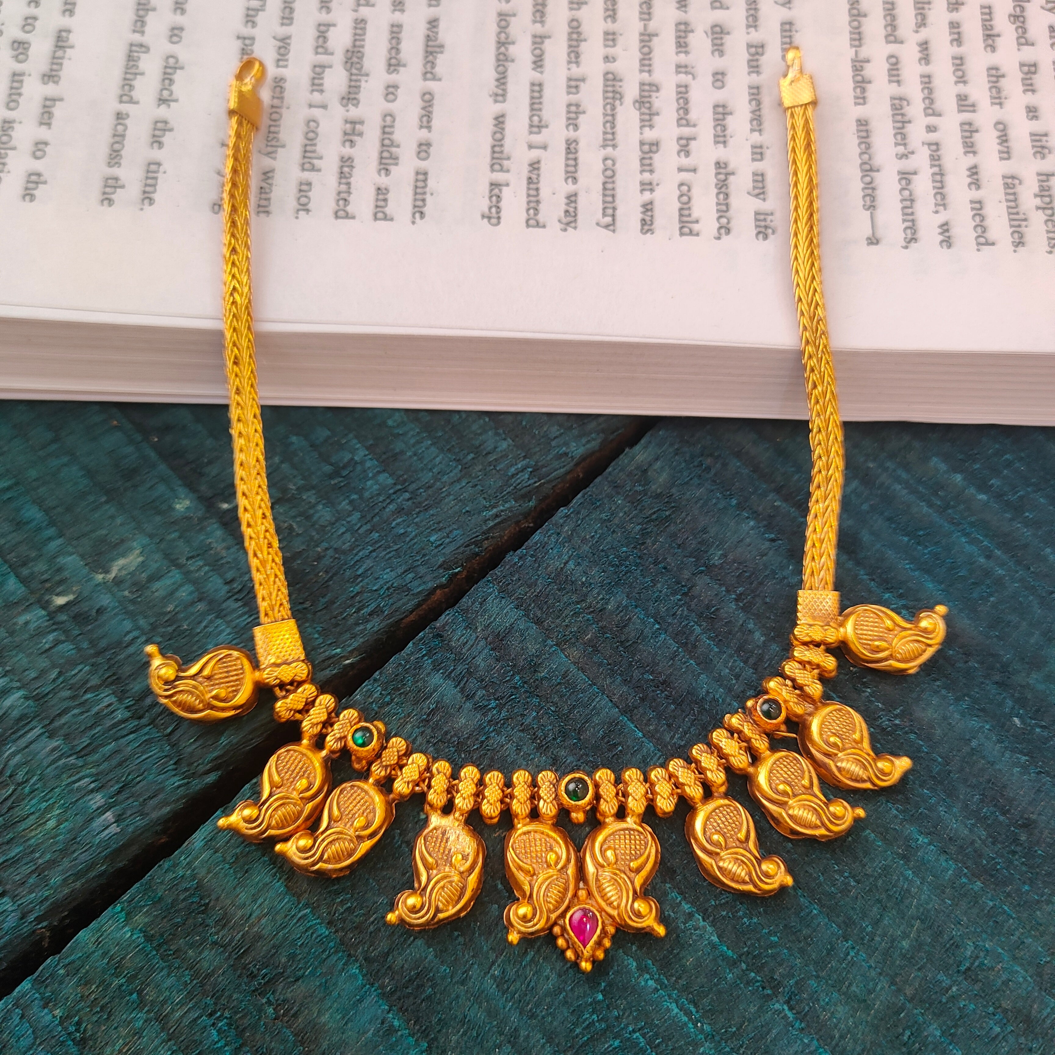 925 Silver Antique Necklace -0523