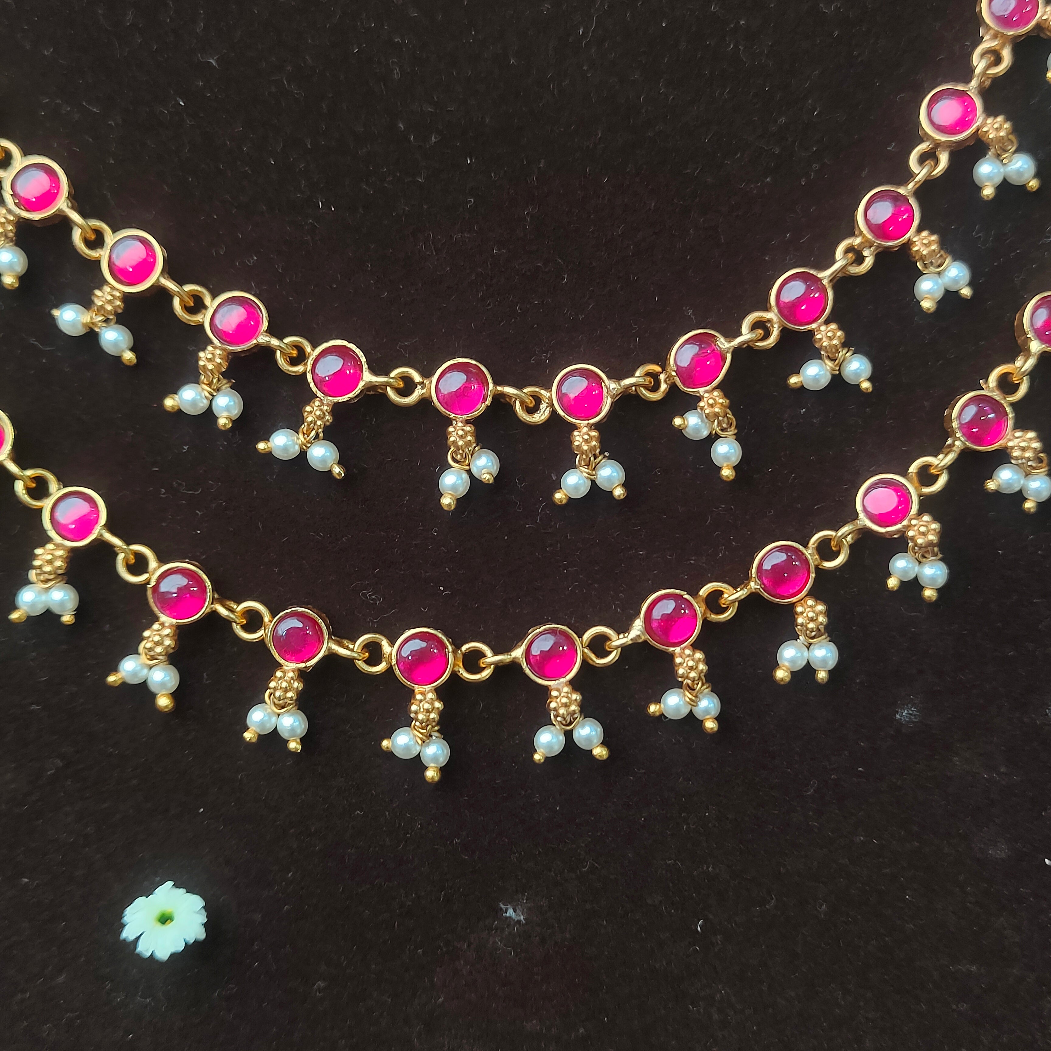 Vattam Silver Earchain - 003