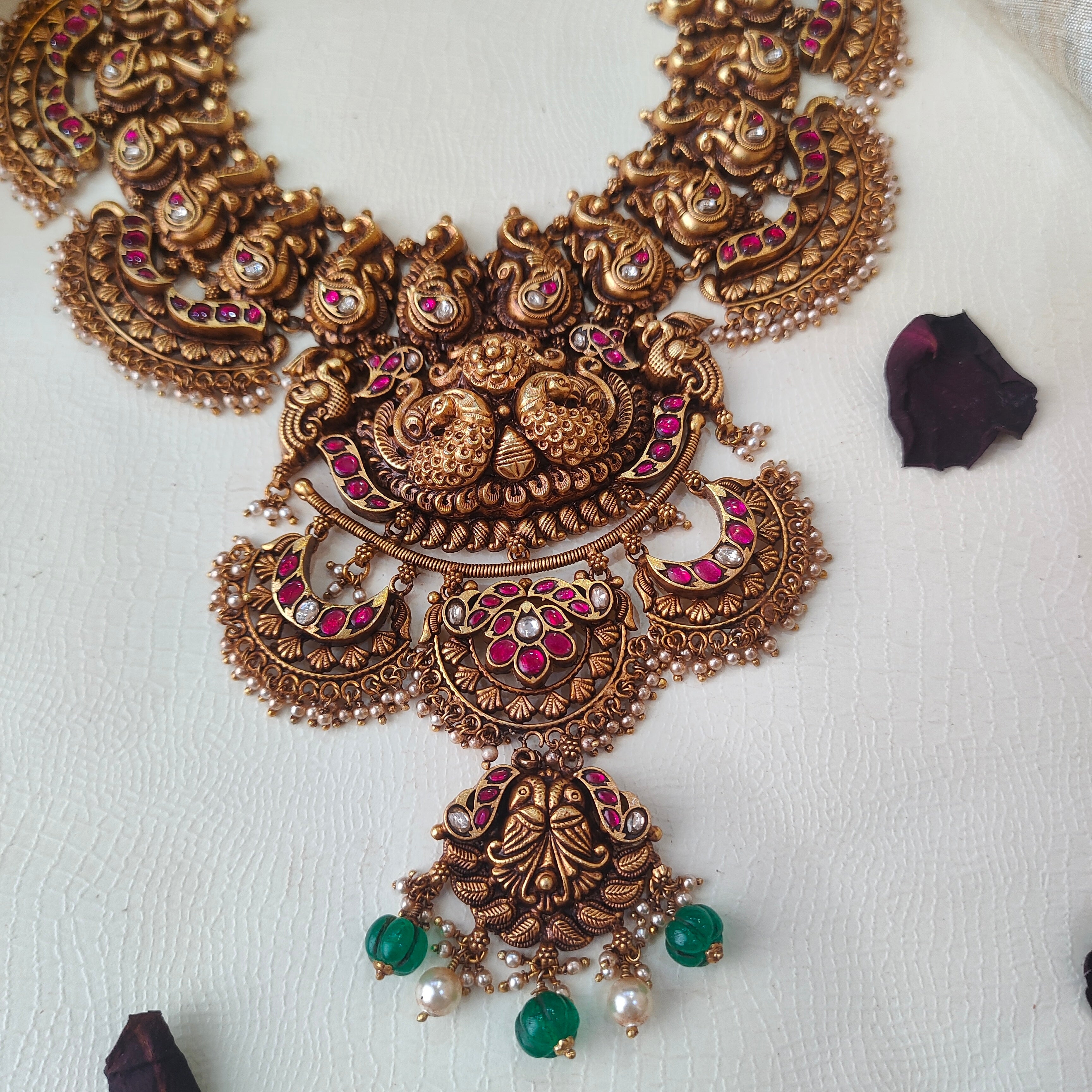 Nakshi Kundan Heavy Neckpiece - 0044