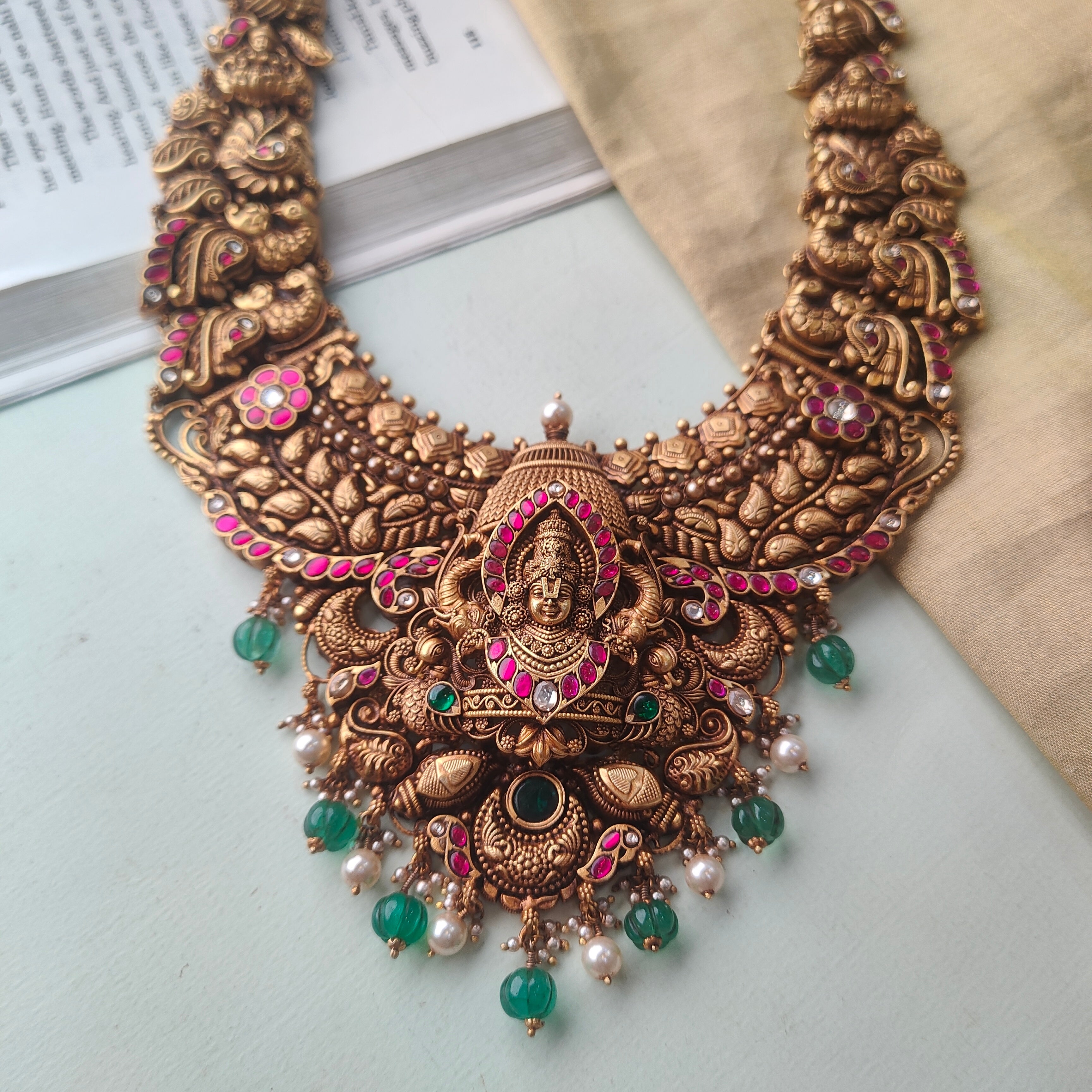 Perumal Silver Haram - 0037