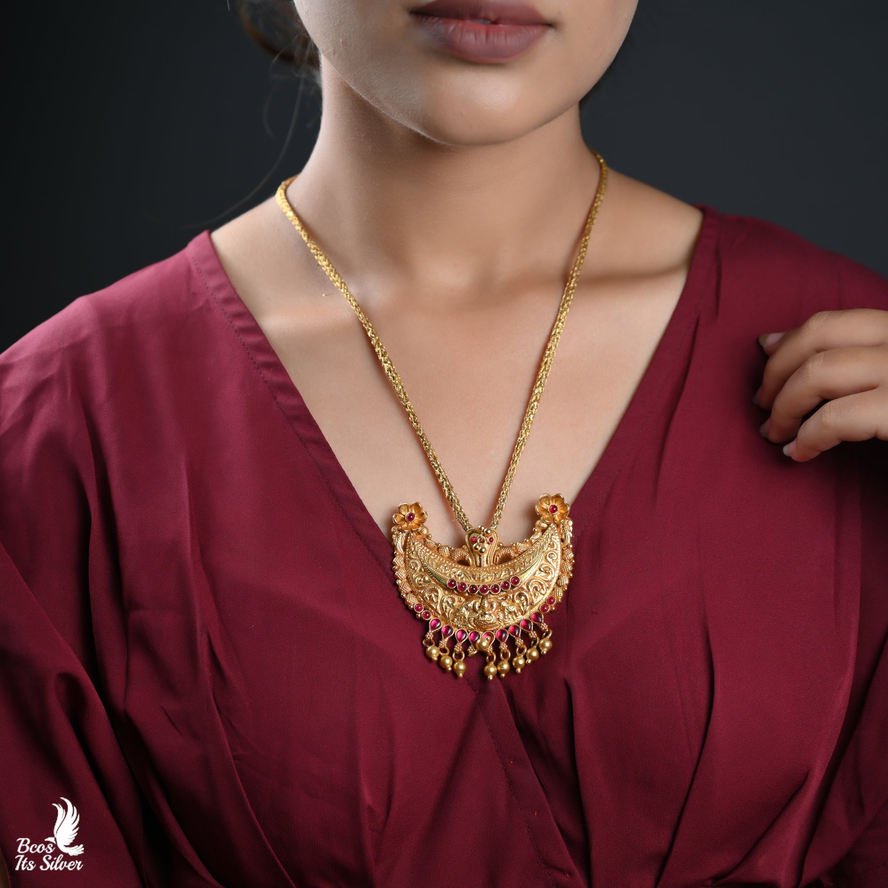 Gold Plated Pendant - 4499