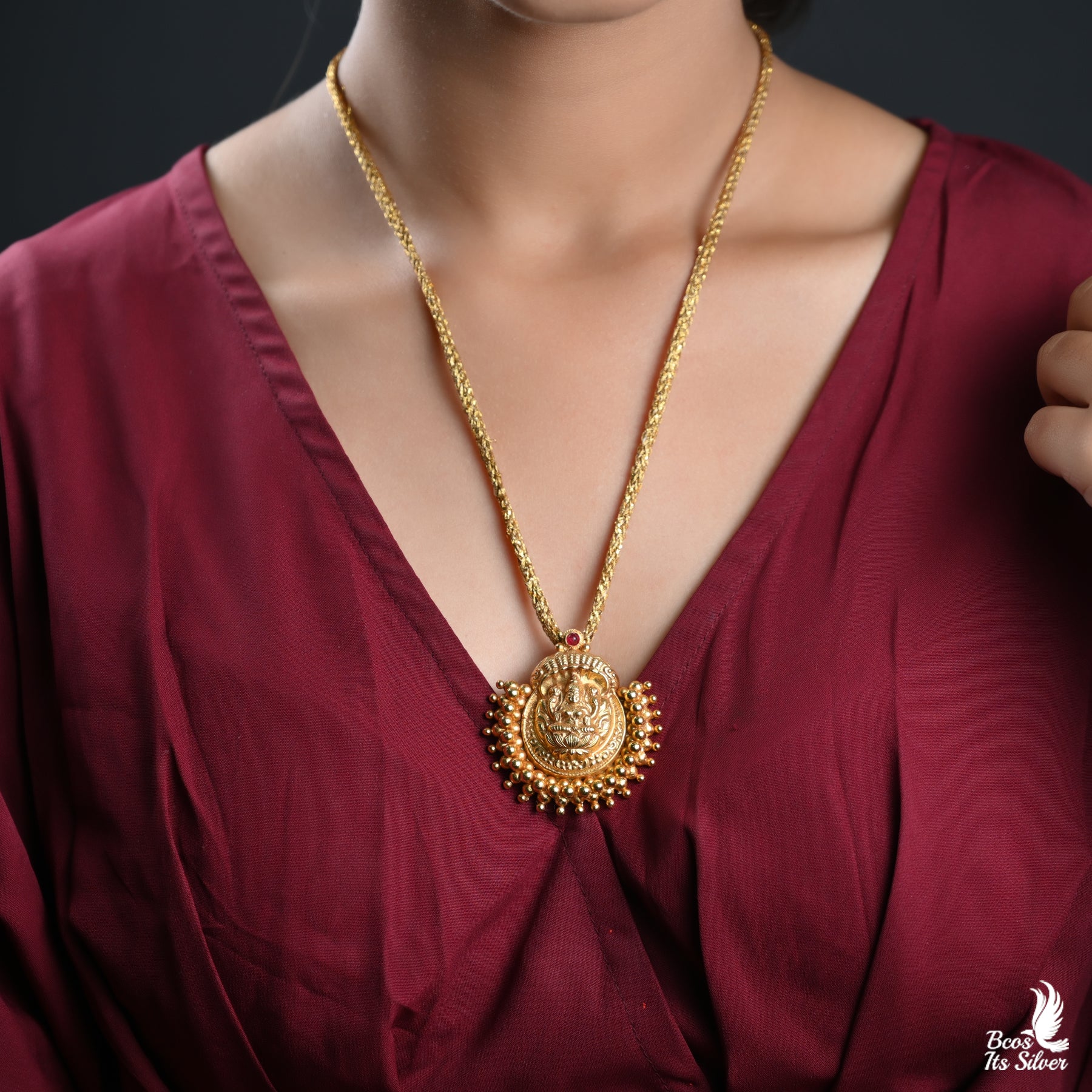 Gold Plated Pendant - 4503