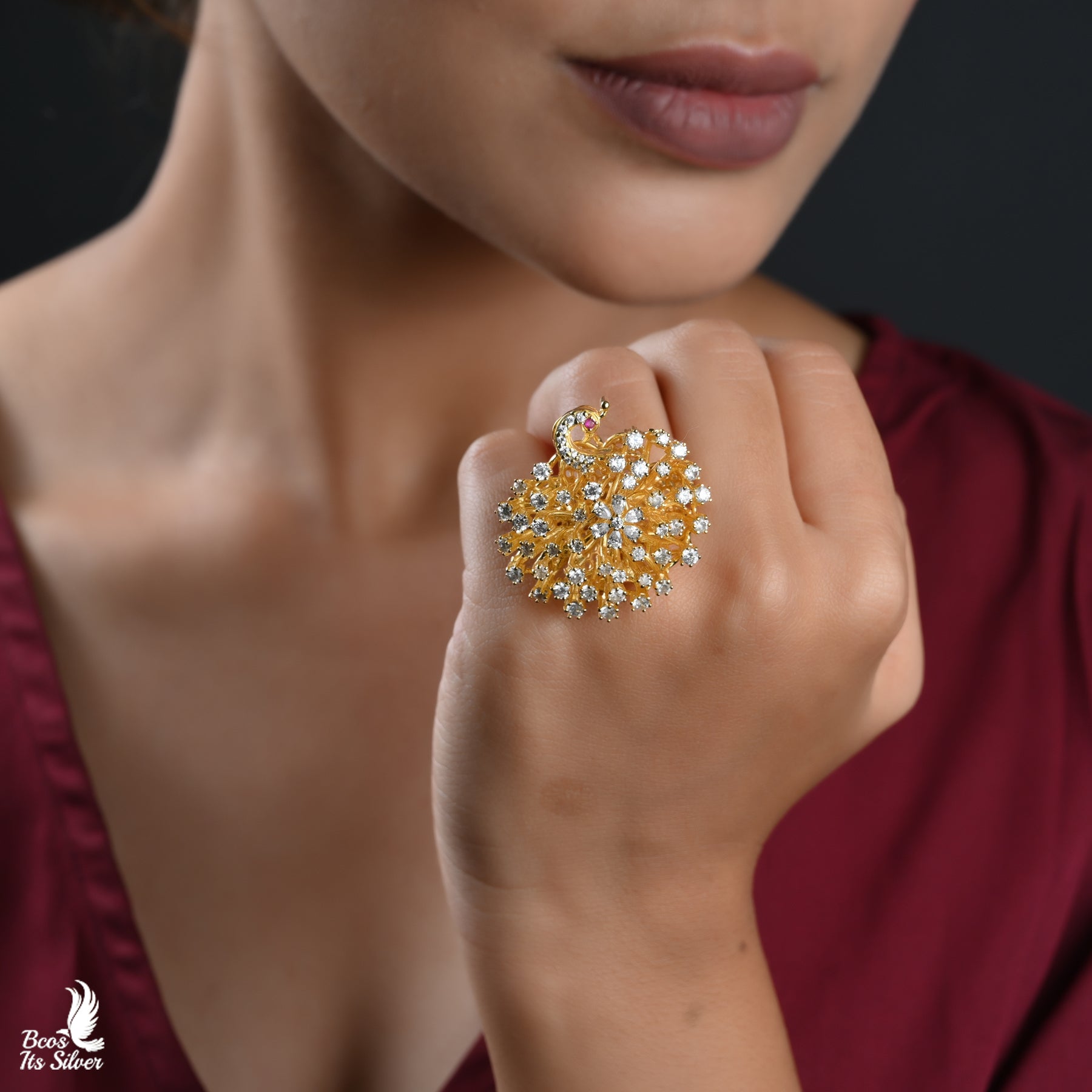 Gold Plated Finger Ring - 4582